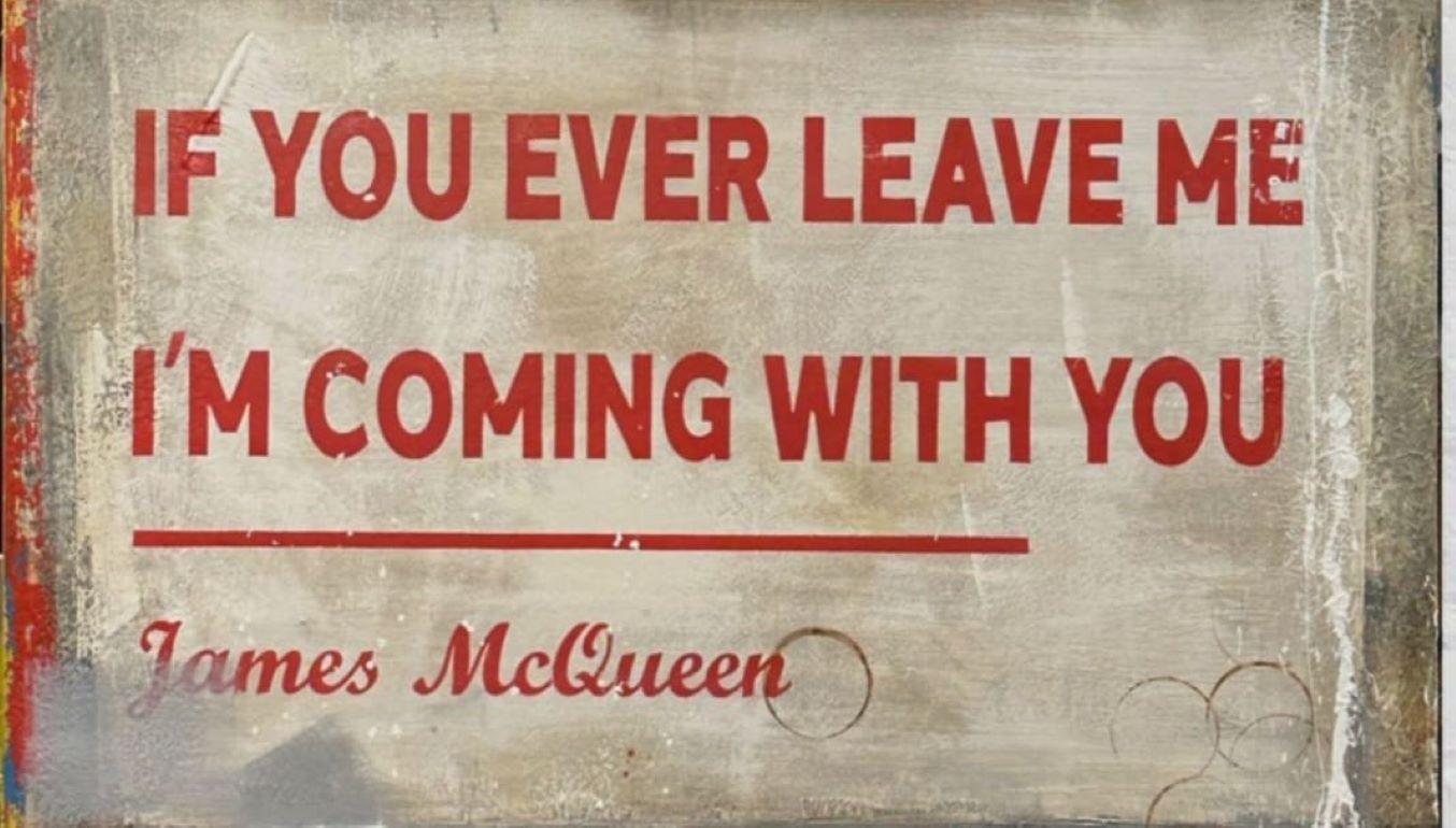 Opera d'arte originale, olio su tela.

 Tela splendidamente dipinta con simpatici pinguini e il più famoso slogan di James McQueen

Questo incredibile dipinto sarebbe un meraviglioso pezzo da esposizione per una parete. E sarebbe anche un ottimo