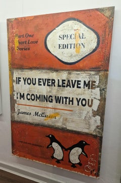 Si jamais tu me quittes, je viendrai avec toi (Toile originale)