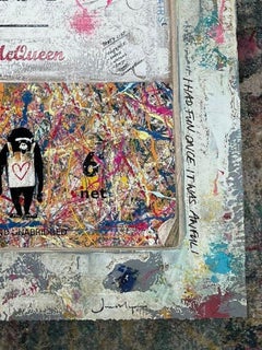 We Like To Party - Unique James McQueen Artwork - Fine Art Book Print