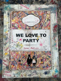 We Like To Party - Unique James McQueen Artwork - Fine Art Book Print