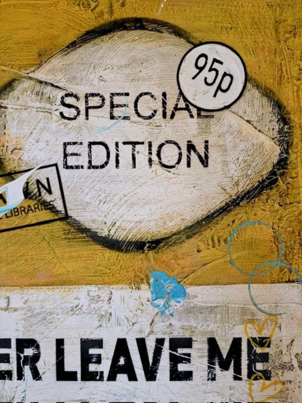 Wenn du mich jemals verlässt, komme ich mit dir (Pop-Art), Print, von James McQueen