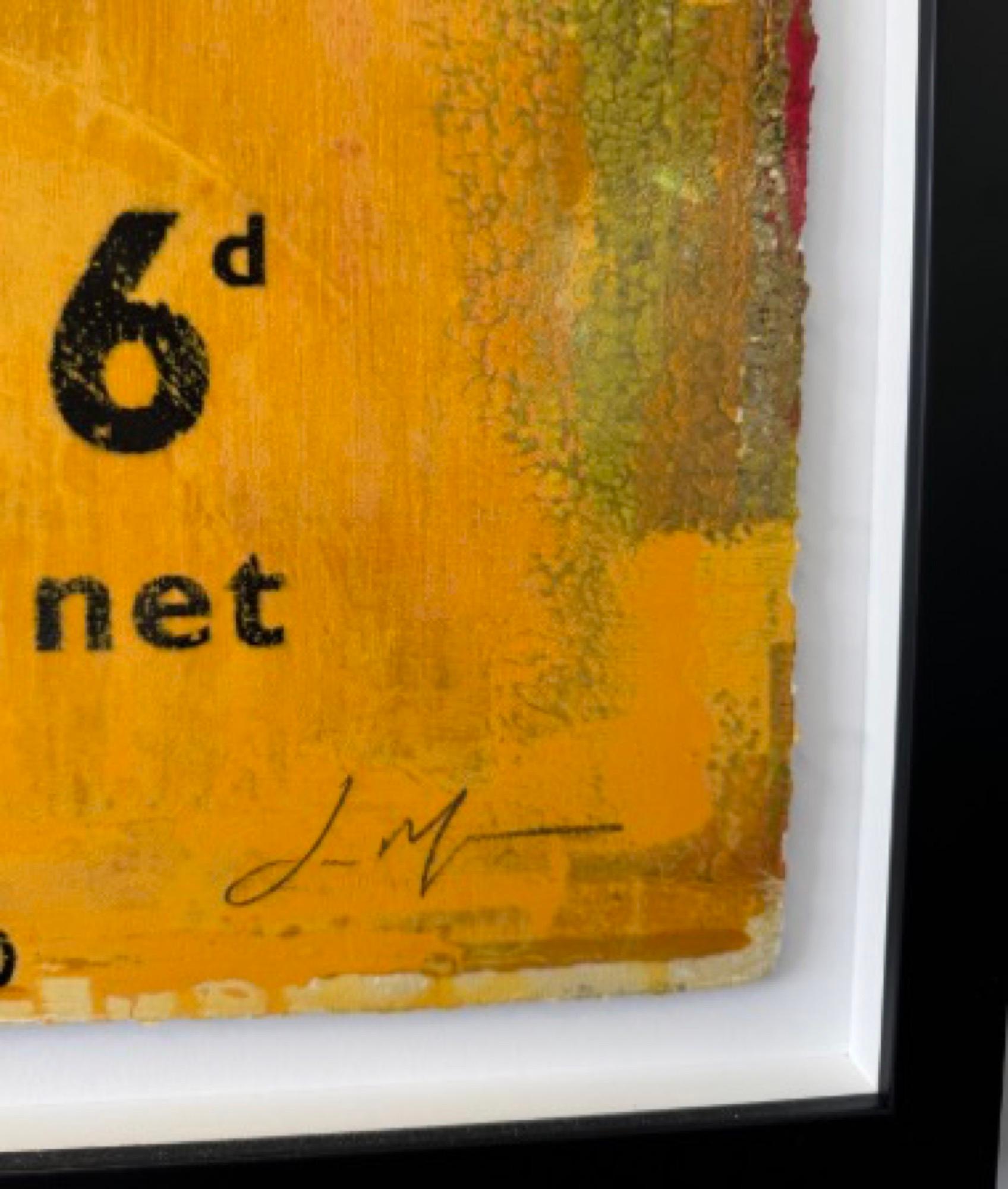 James McQueen, Oh bollocks, 2024

Silkscreen and Archival Pigment in Colour on Deckled Edge Somerset Satin 410gsm Paper floated on a frame with 3mm Float Glass

112.5 × 78.5 cm (44 3/10 × 30 9/10 in)

Edition of 195

James McQueen
Working under a