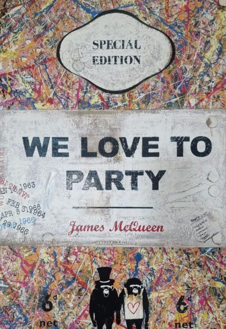 Nos encanta la fiesta - Print de James McQueen