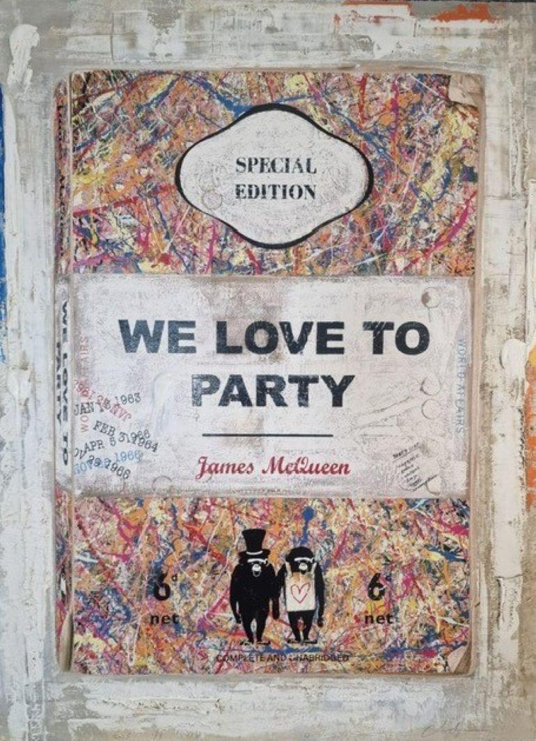Abstract Print de James McQueen - Nos encanta la fiesta