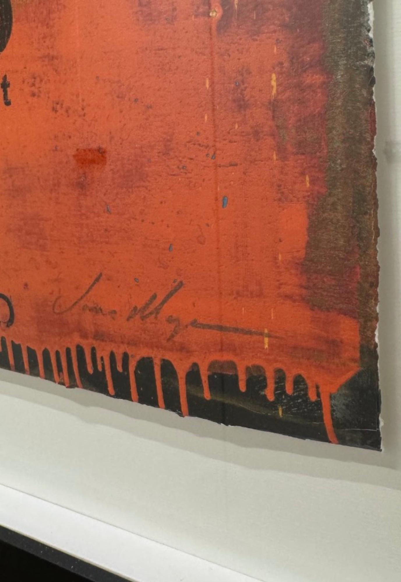James McQueen, You don’t know the half of it , 2022

Silkscreen and Archival Pigment in Colour on Deckled Edge Somerset Satin 410gsm Paper floated on a frame with 3mm Float Glass

112.5 × 78.5 cm (44 3/10 × 30 9/10 in)

Edition of 195

James