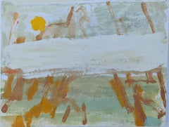 Vintage "Sagaponack," James McWhinnie, Hamptons, Long Island Abstract Landscape