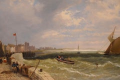 "A Kentish Harbour" by James Meadows