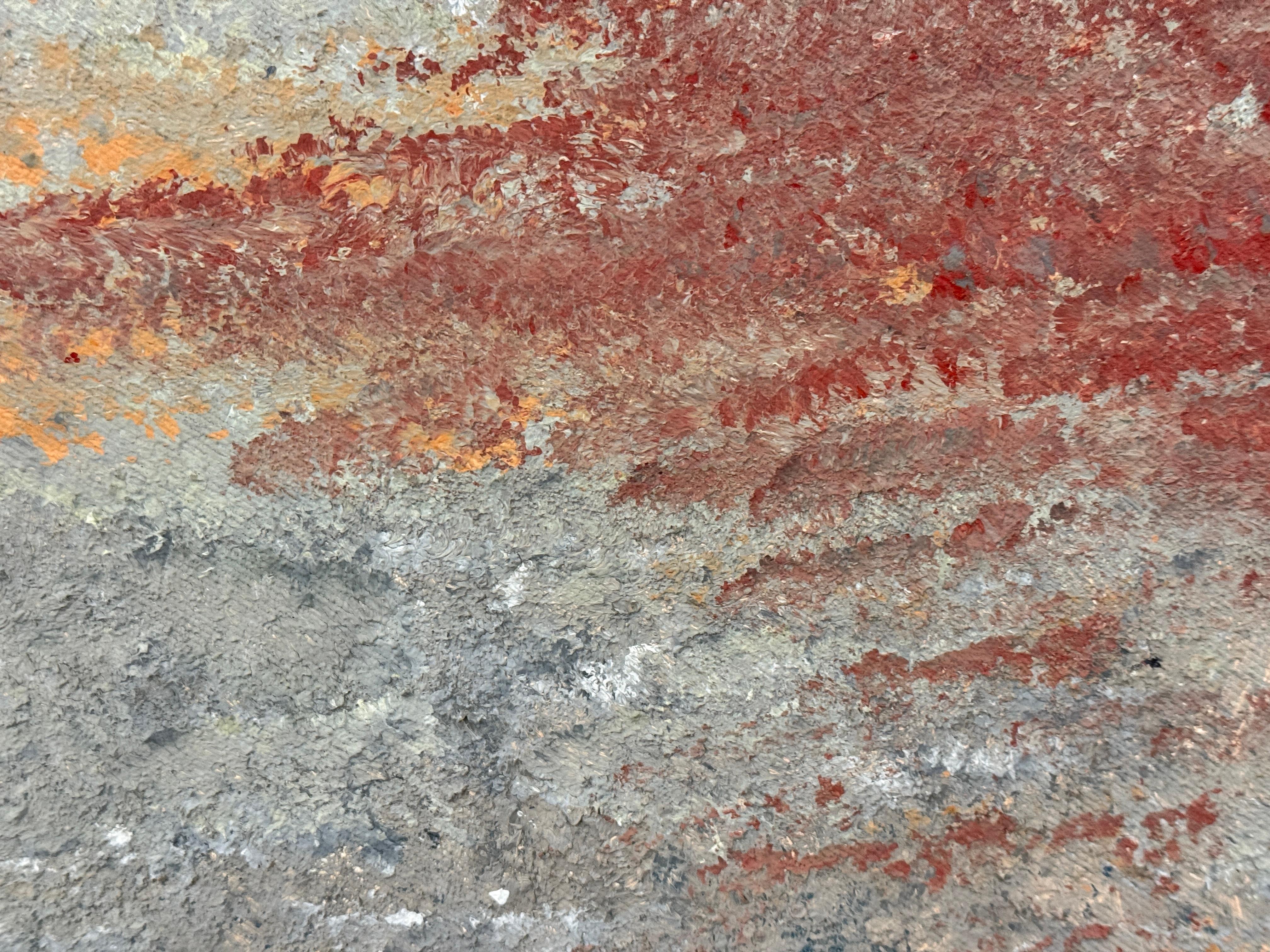 Hand-Painted James Miller 2005 Abstract “Chasing Twilight”