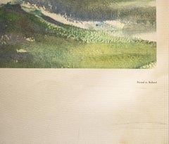 "Una buena brisa", grabado por la New York Graphic Society, 1961