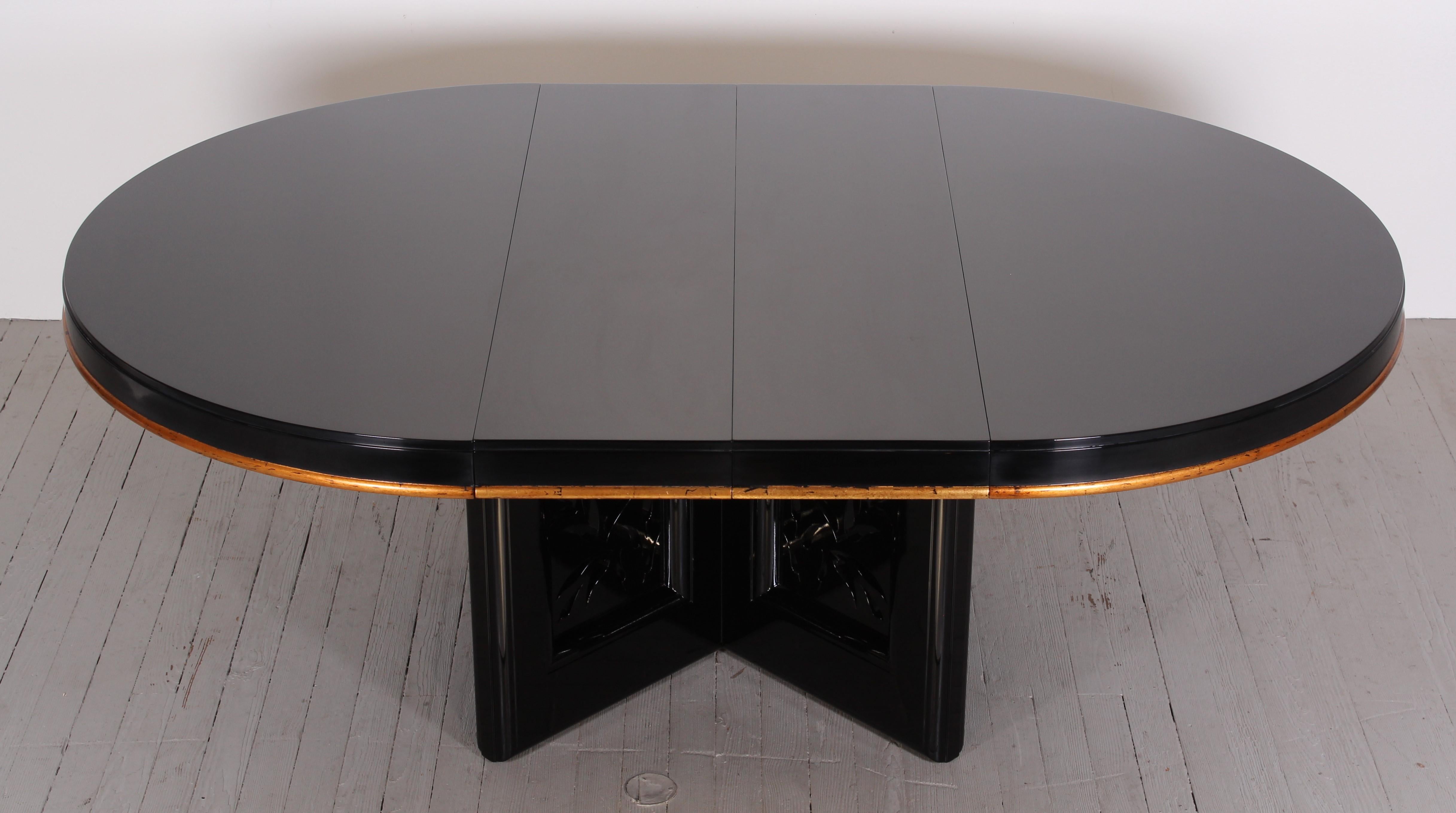 Mid-Century Modern James Mont Asian Modern Dining Table, 1940s