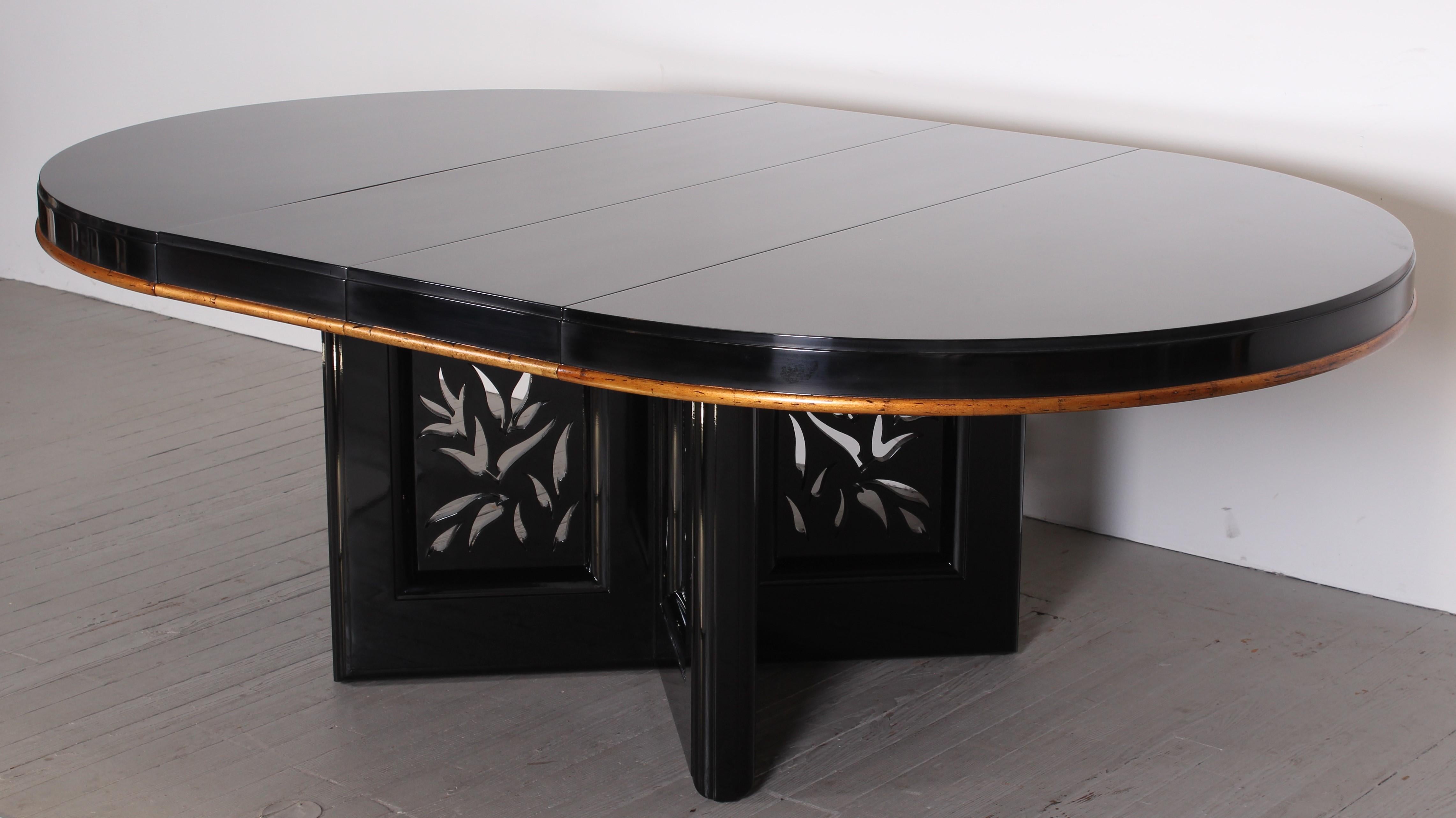 American James Mont Asian Modern Dining Table, 1940s