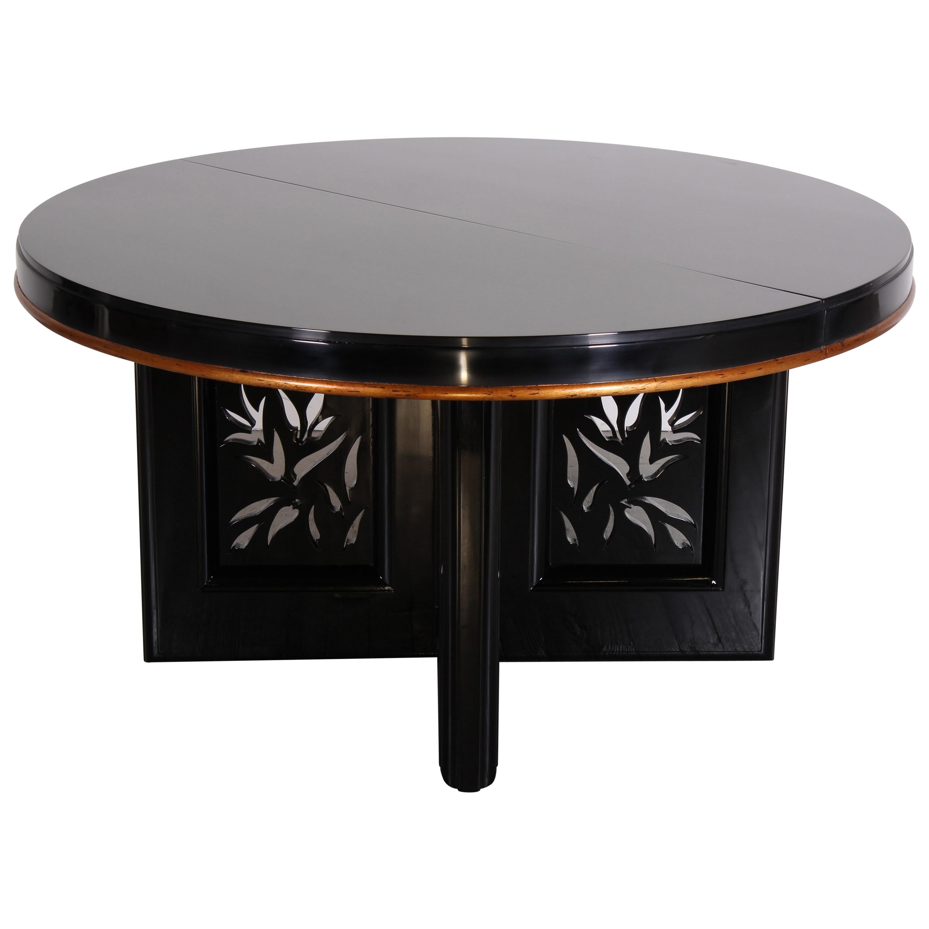 James Mont Asian Modern Dining Table, 1940s