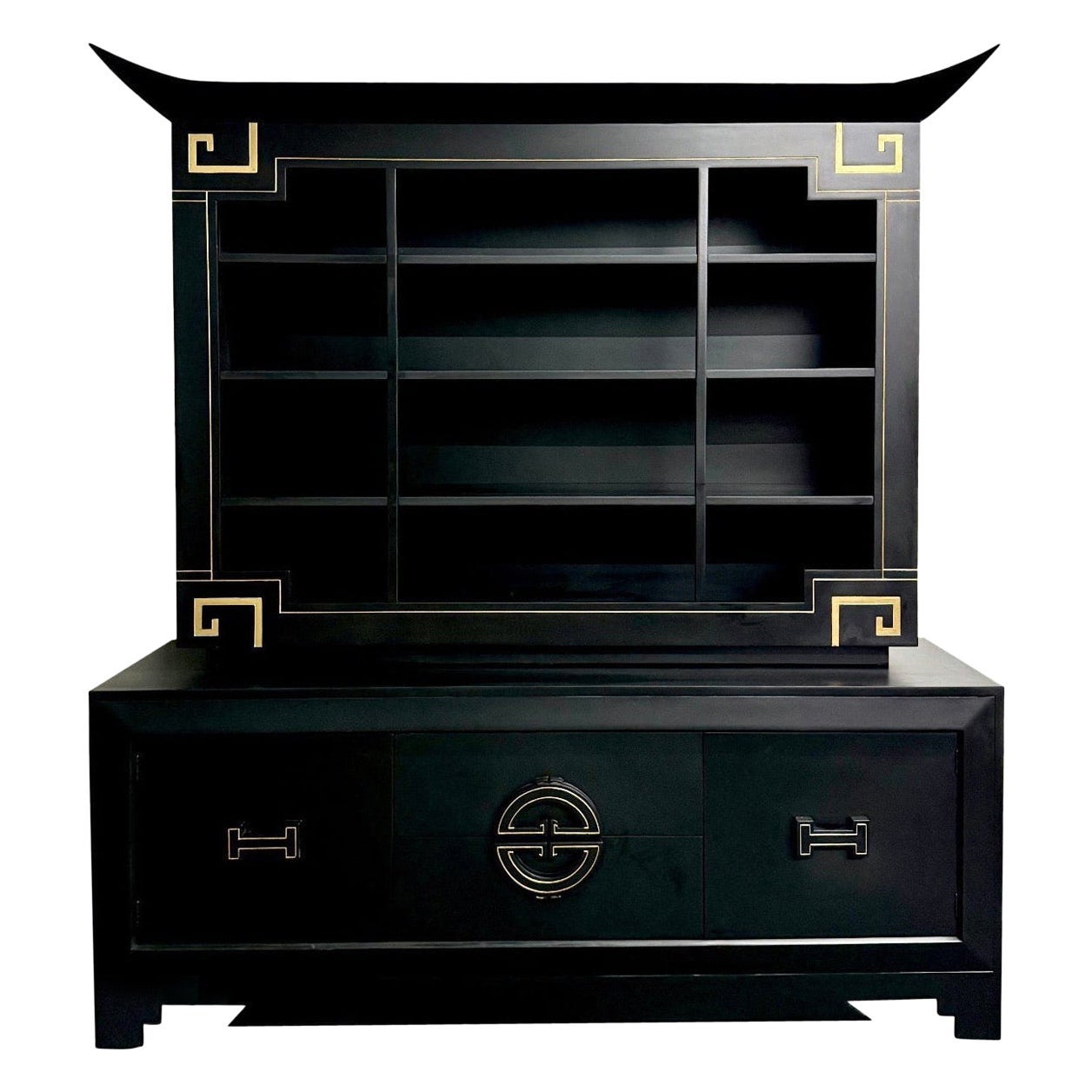 Bibliothèque ou armoire de buffet James Mont