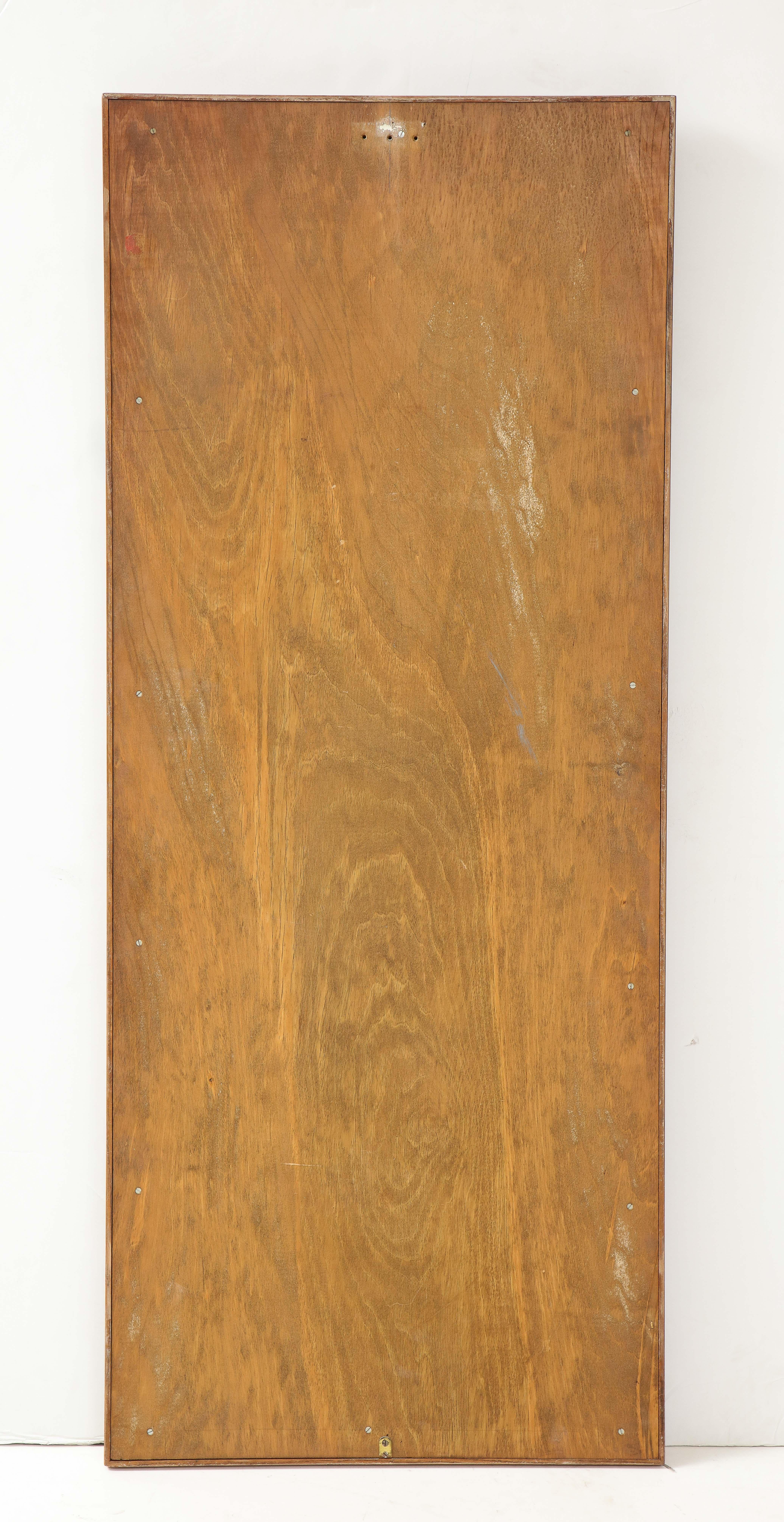 James Mont Cerused Oak Mirror In Good Condition For Sale In New York, NY