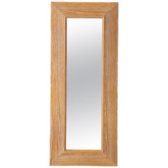 James Mont Cerused Oak Mirror