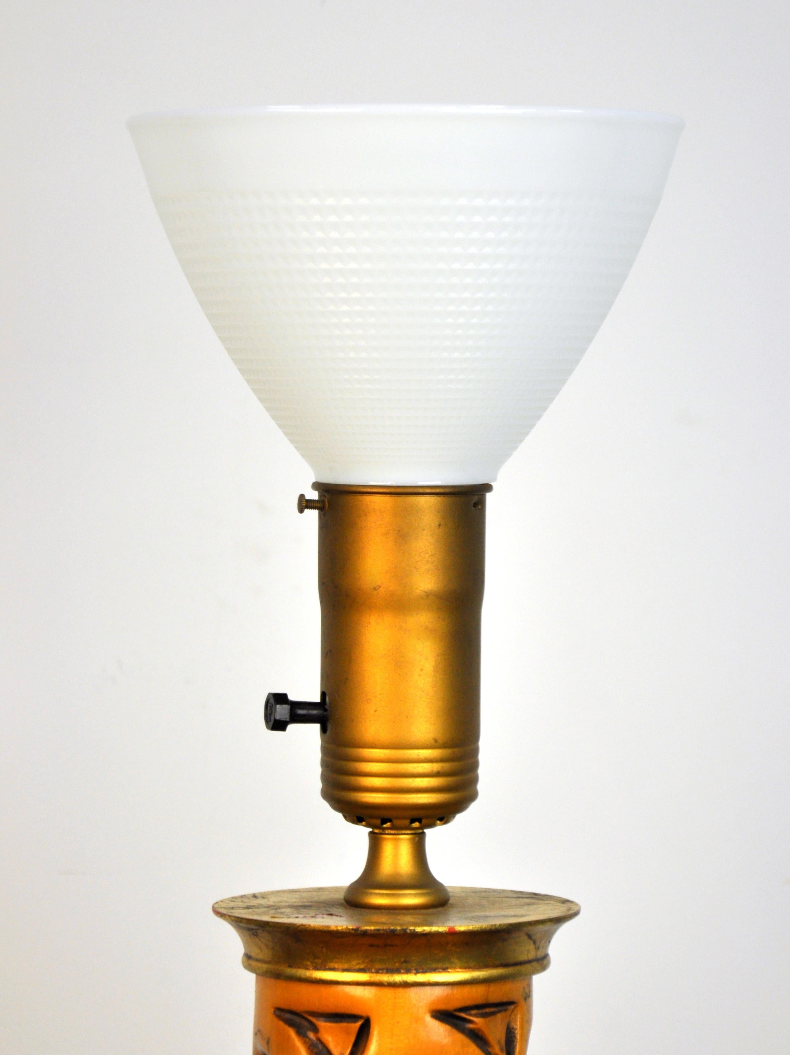 James Mont Helix Table Lamp, USA, 1950s In Good Condition In Miami, FL
