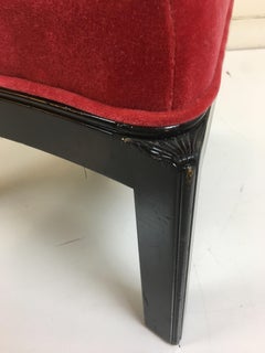 James Mont High Back Chair