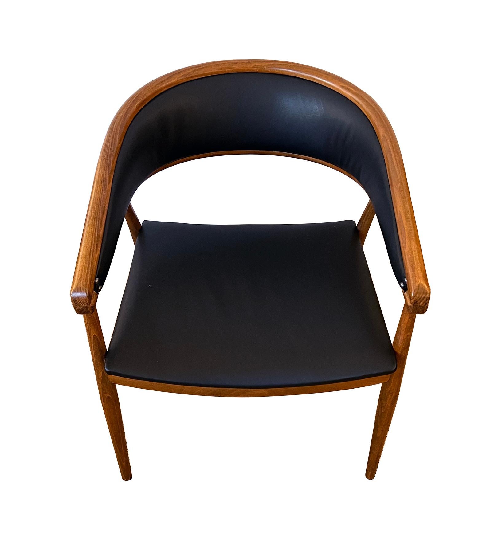 James Mont King Cole Fauteuil du milieu du siècle en hêtre bentwood Bon état - En vente à San Francisco, CA