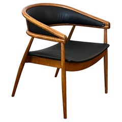 James King Cole, poltrona in legno di faggio di metà del secolo scorso