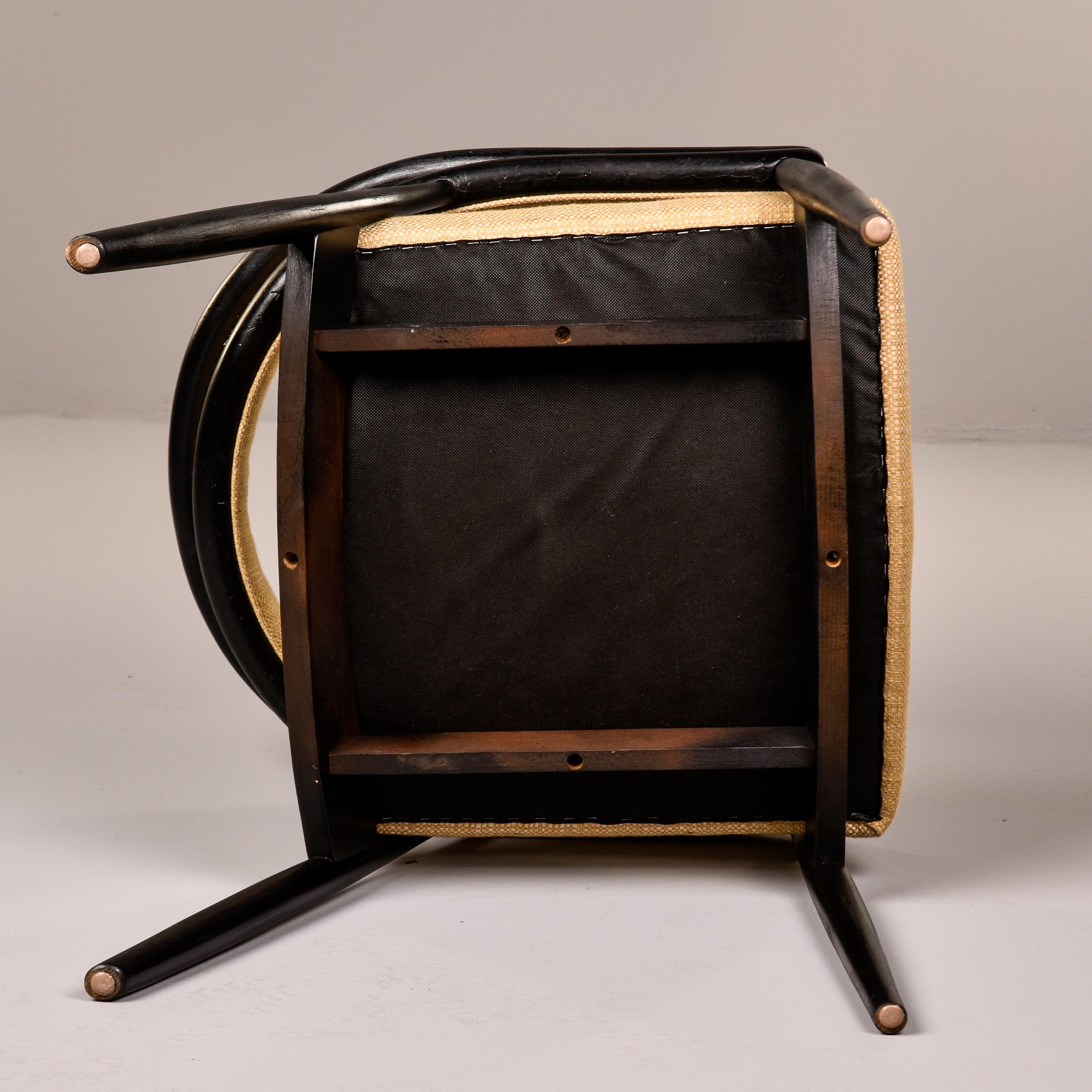 James Mont King Cole Style Bentwood Armchair For Sale 6