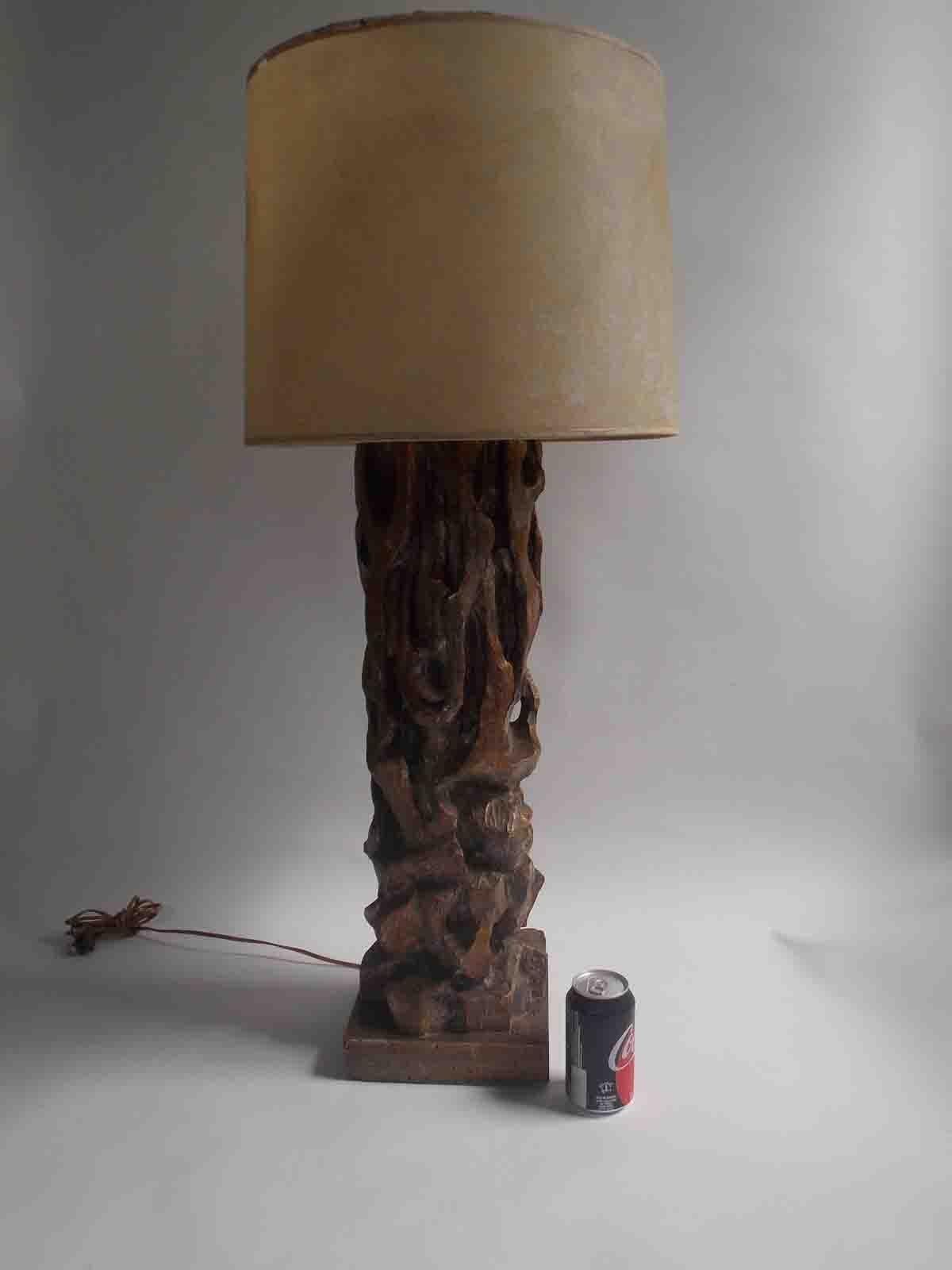 Mid-20th Century James Mont Lamp For Sale