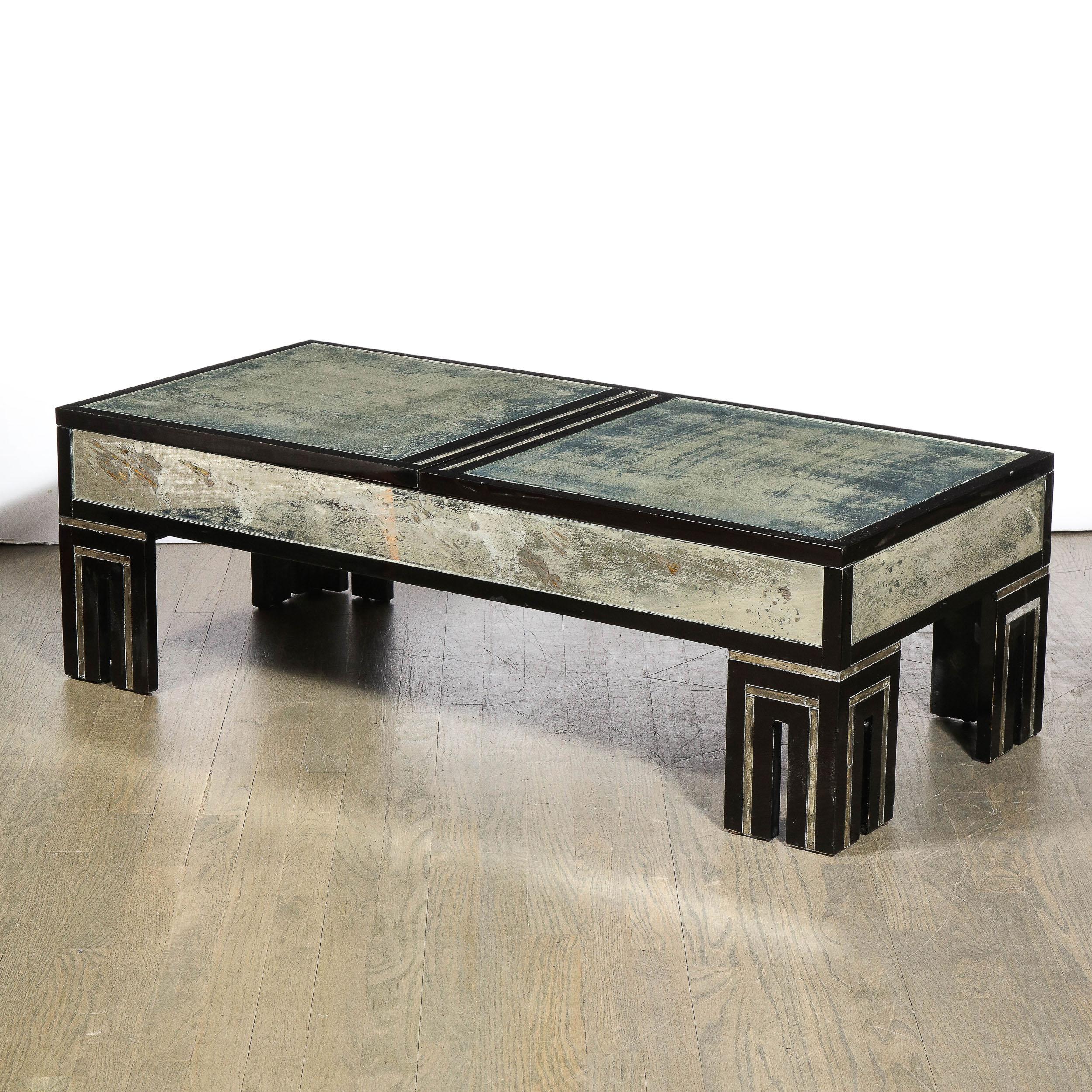 coffee table with retractable top