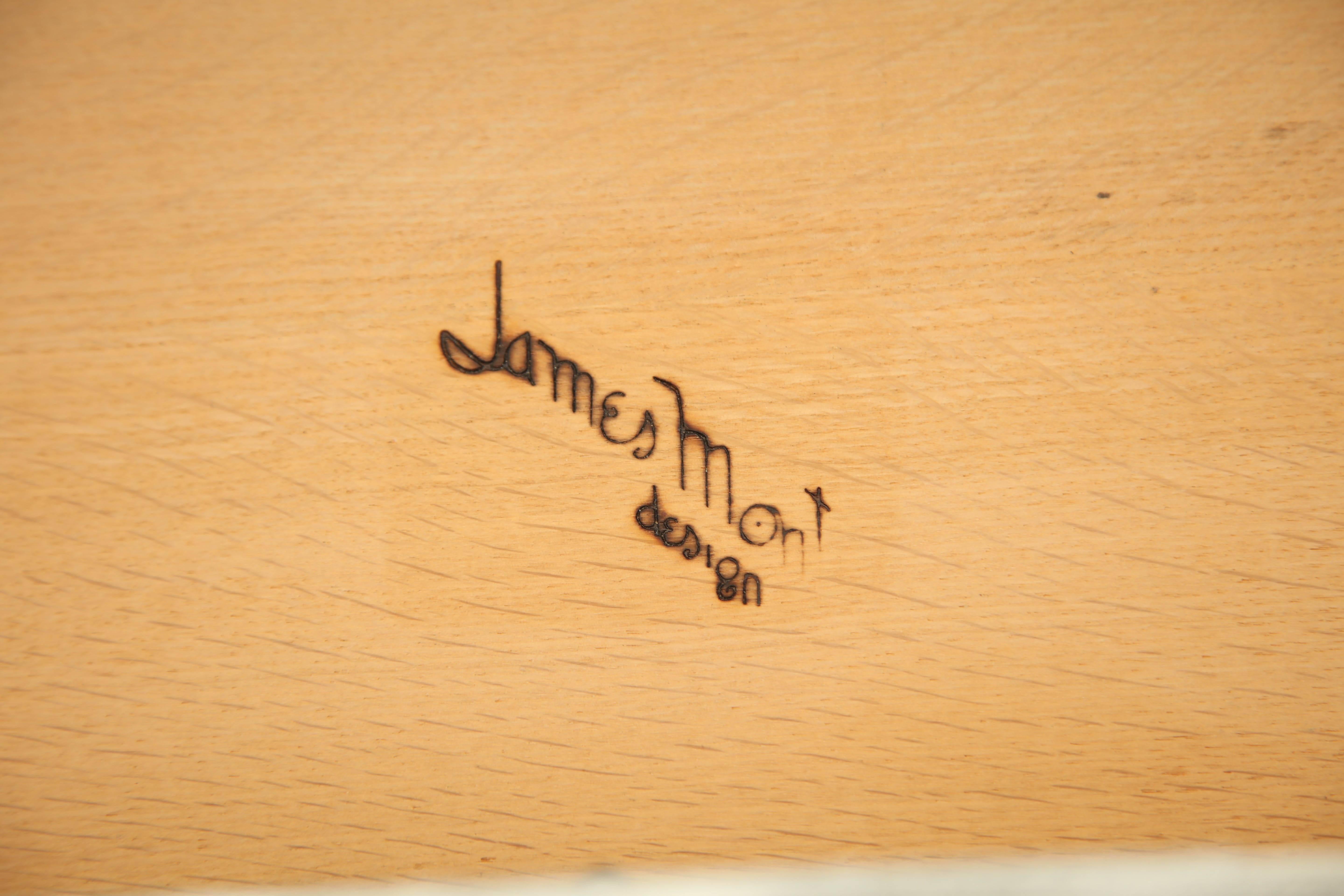 Excepcional armario con espejo James Mont de los años 50 Estadounidense en venta