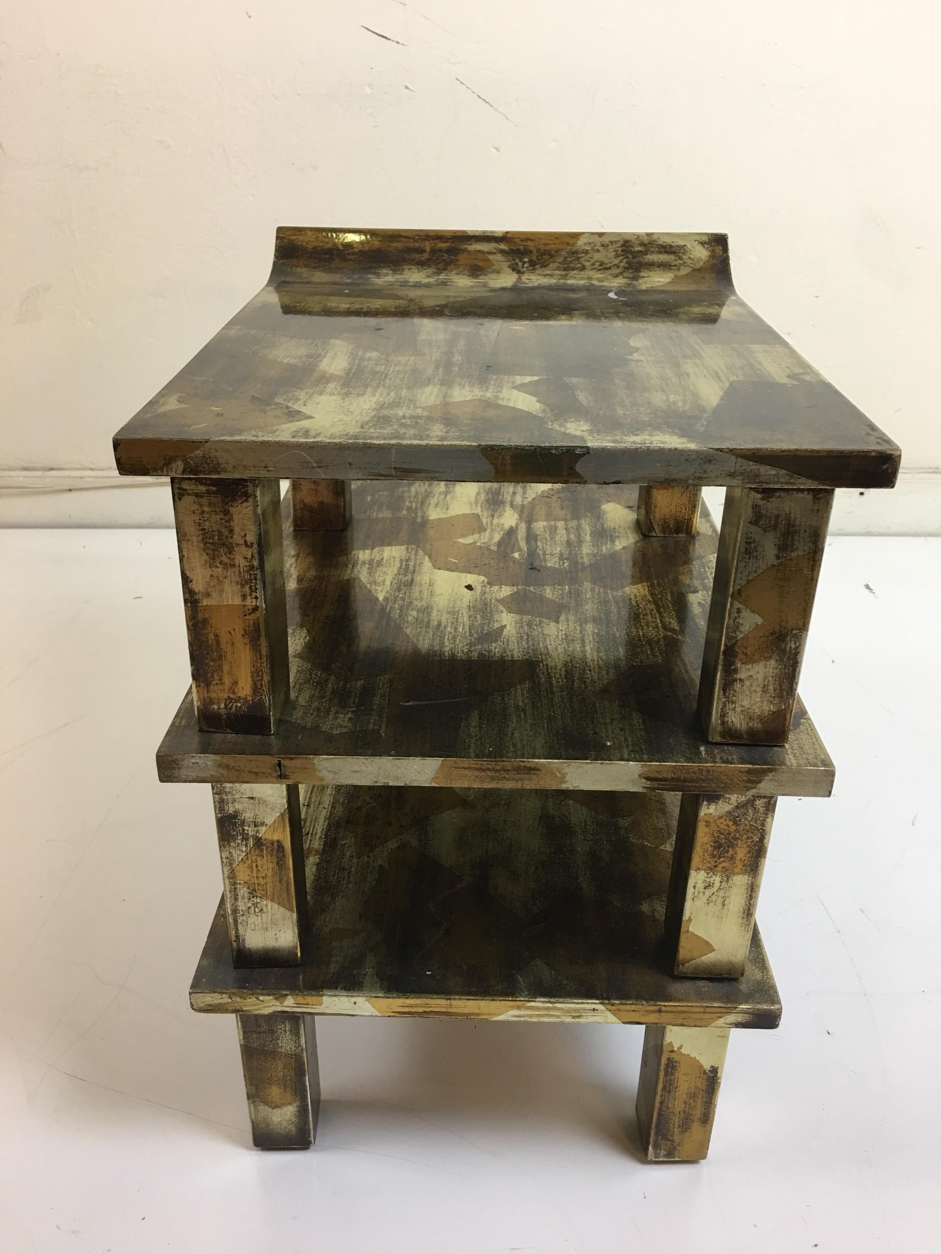 James Mont Pagoda Step Table In Good Condition In Philadelphia, PA