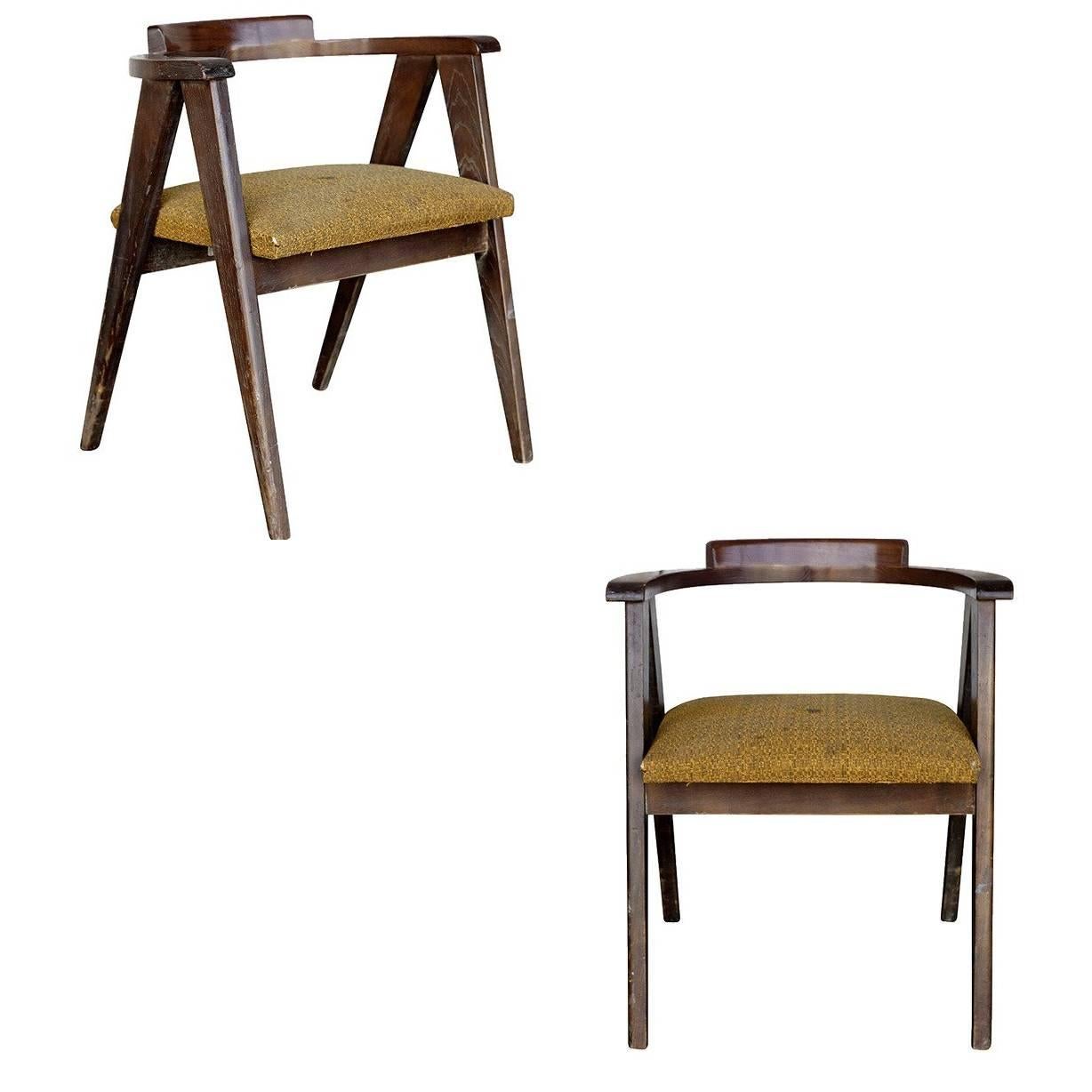 James Mont Style Asian Inspired Dining Chairs **Sature Sale**