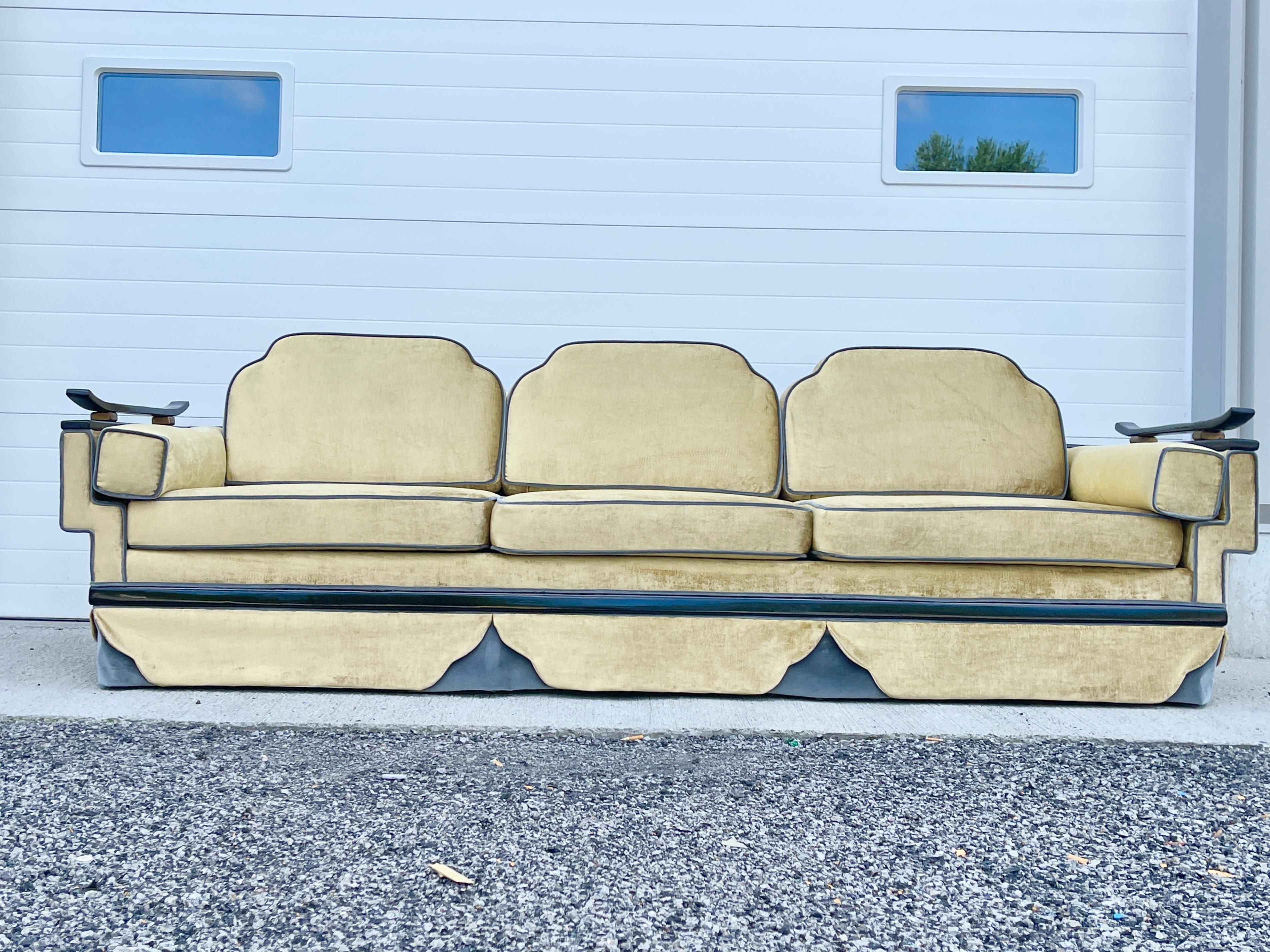 James Mont Style Sofa For Sale 3