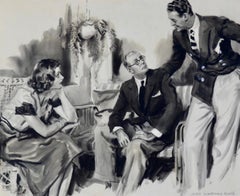 „The Million-Dollar Hairpin“ Geschichte illustriert, Good Housekeeping, 1931