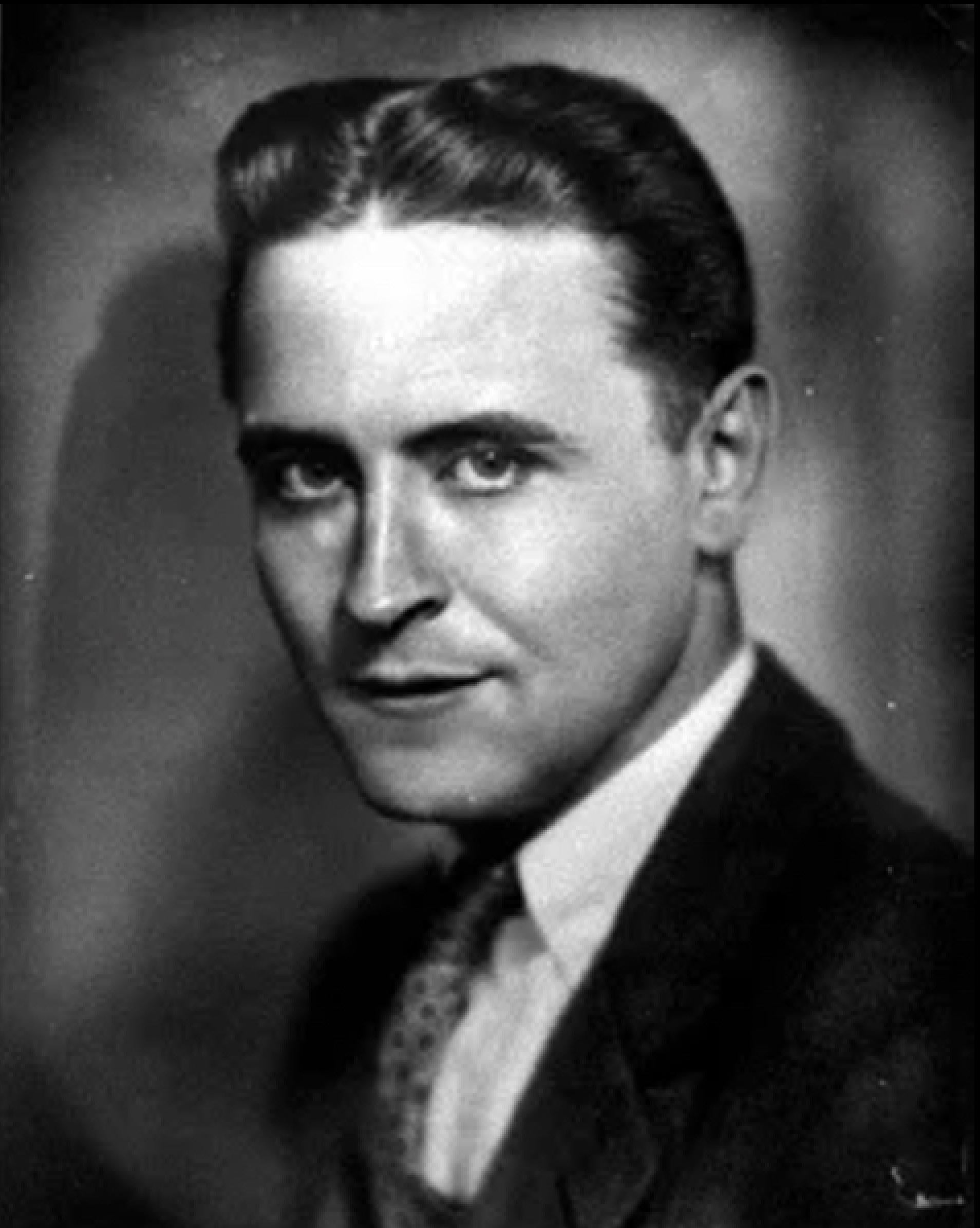 Portrait of F. Scott Fitzgerald napping 2