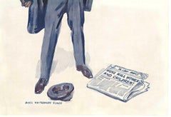 Poster originale della Prima Guerra Mondiale "Dillo ai Marines! WW1