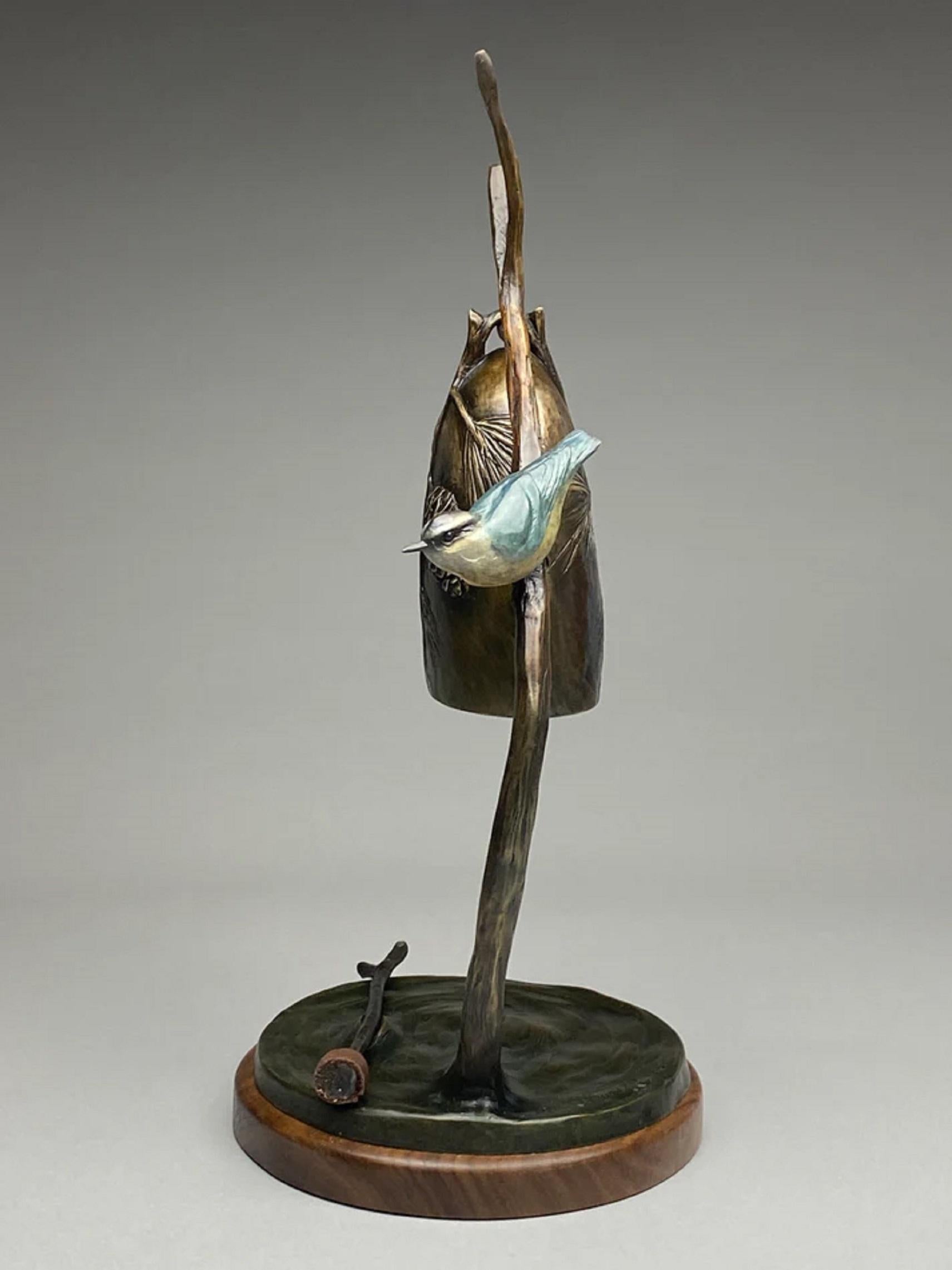 Inscrita por el Artista con firma y número de edición en la base de bronce.
12/100