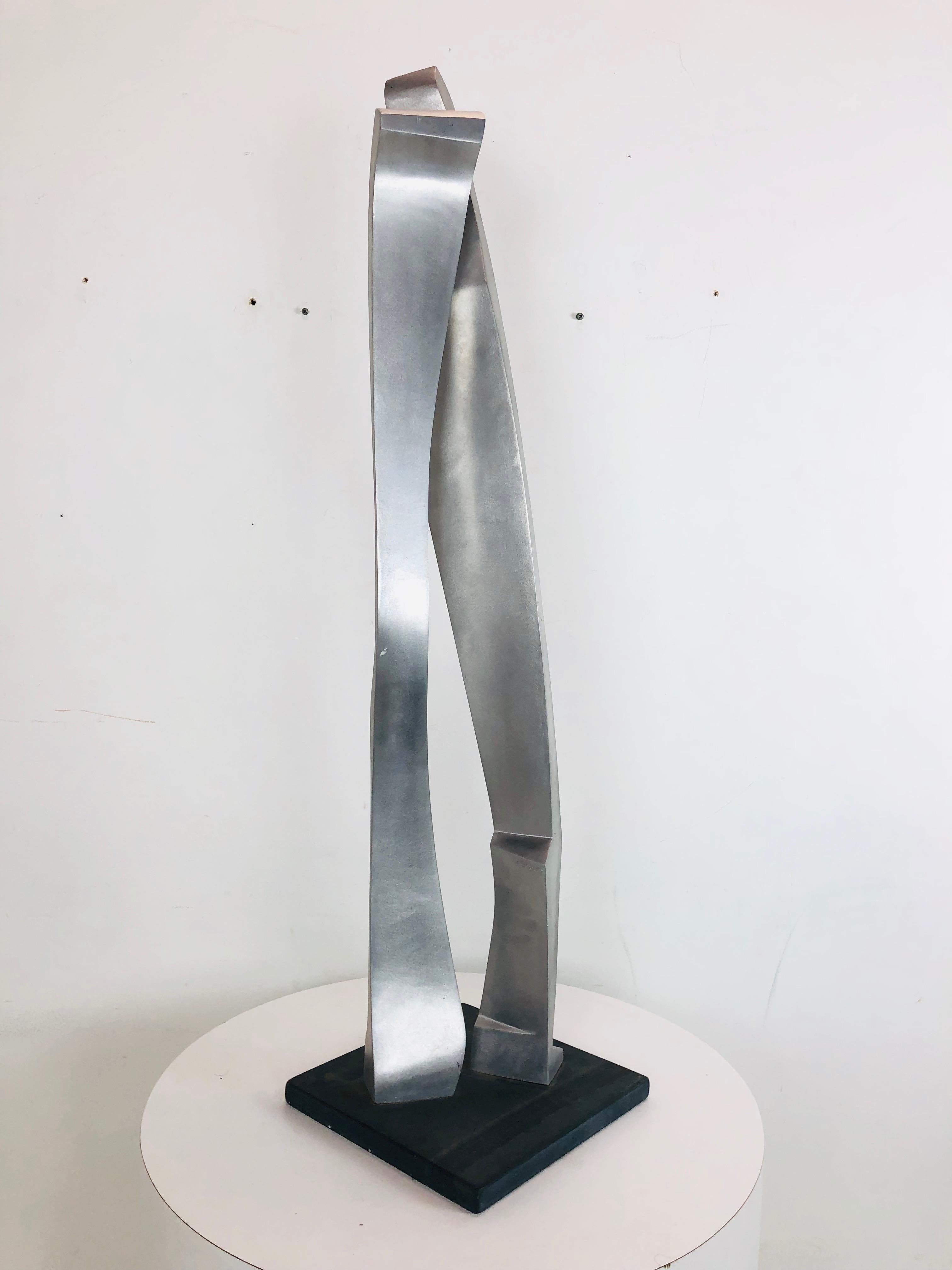 James Myford Aluminum Sculpture, Signed 4