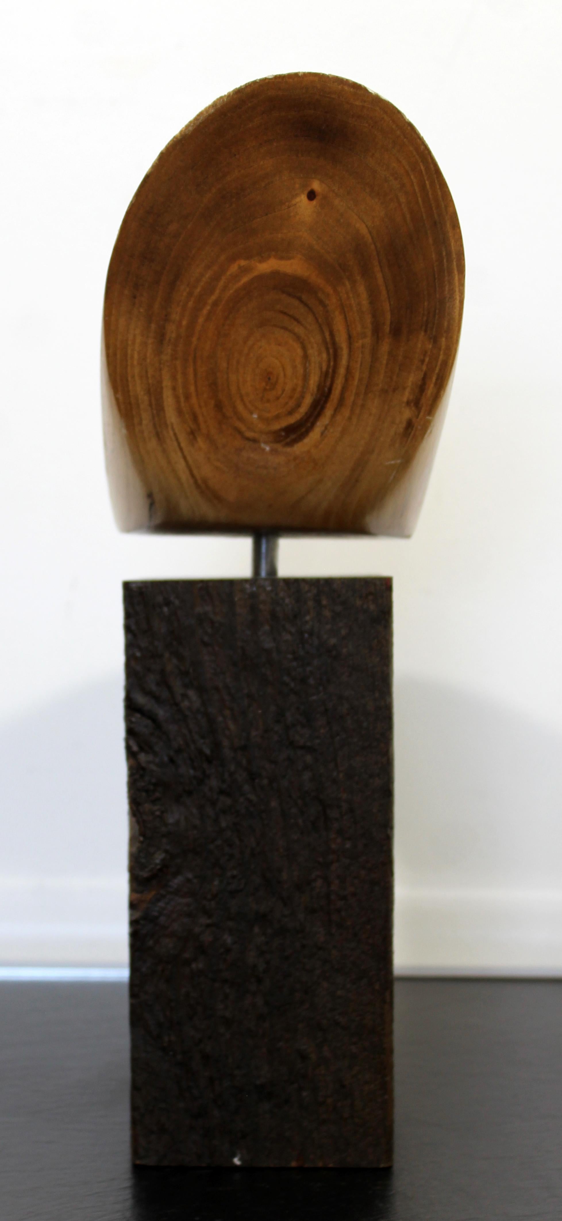 James Nani Flight 124 Modern Wood Semi Circular Sculpture For Sale 1