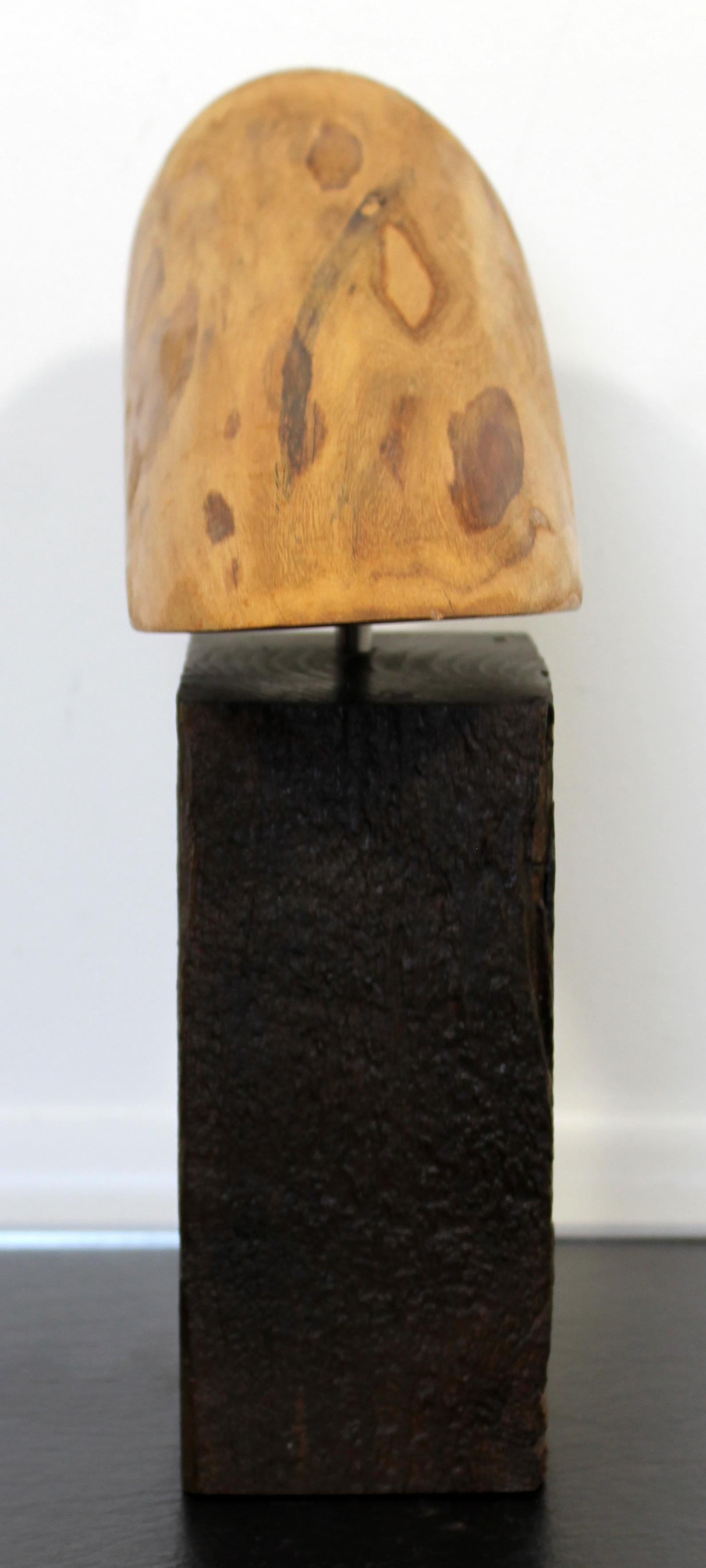 James Nani Flight 124 Modern Wood Semi Circular Sculpture For Sale 5
