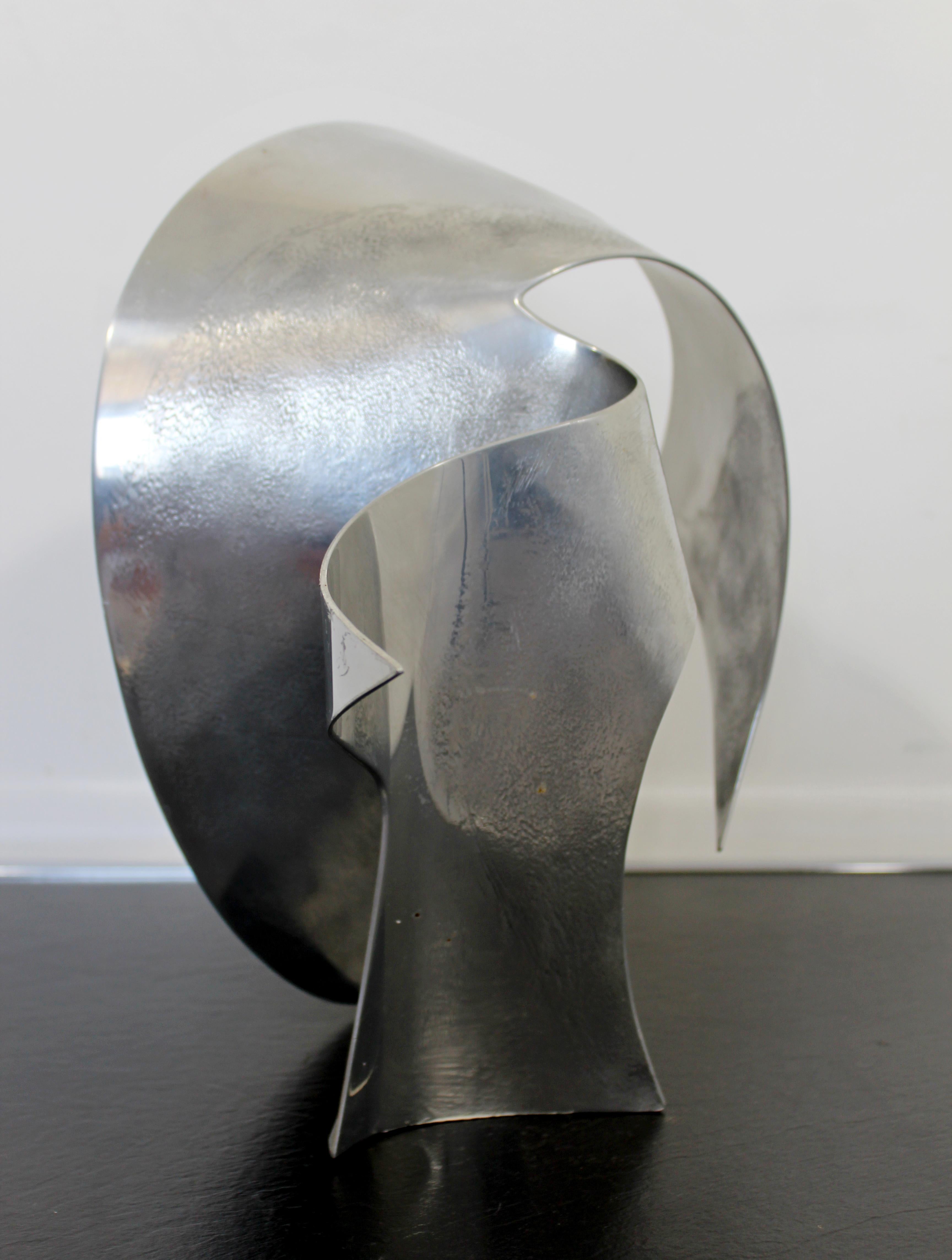 James Nani Gumie 75 Abstract Circular Aluminum Sculpture 1