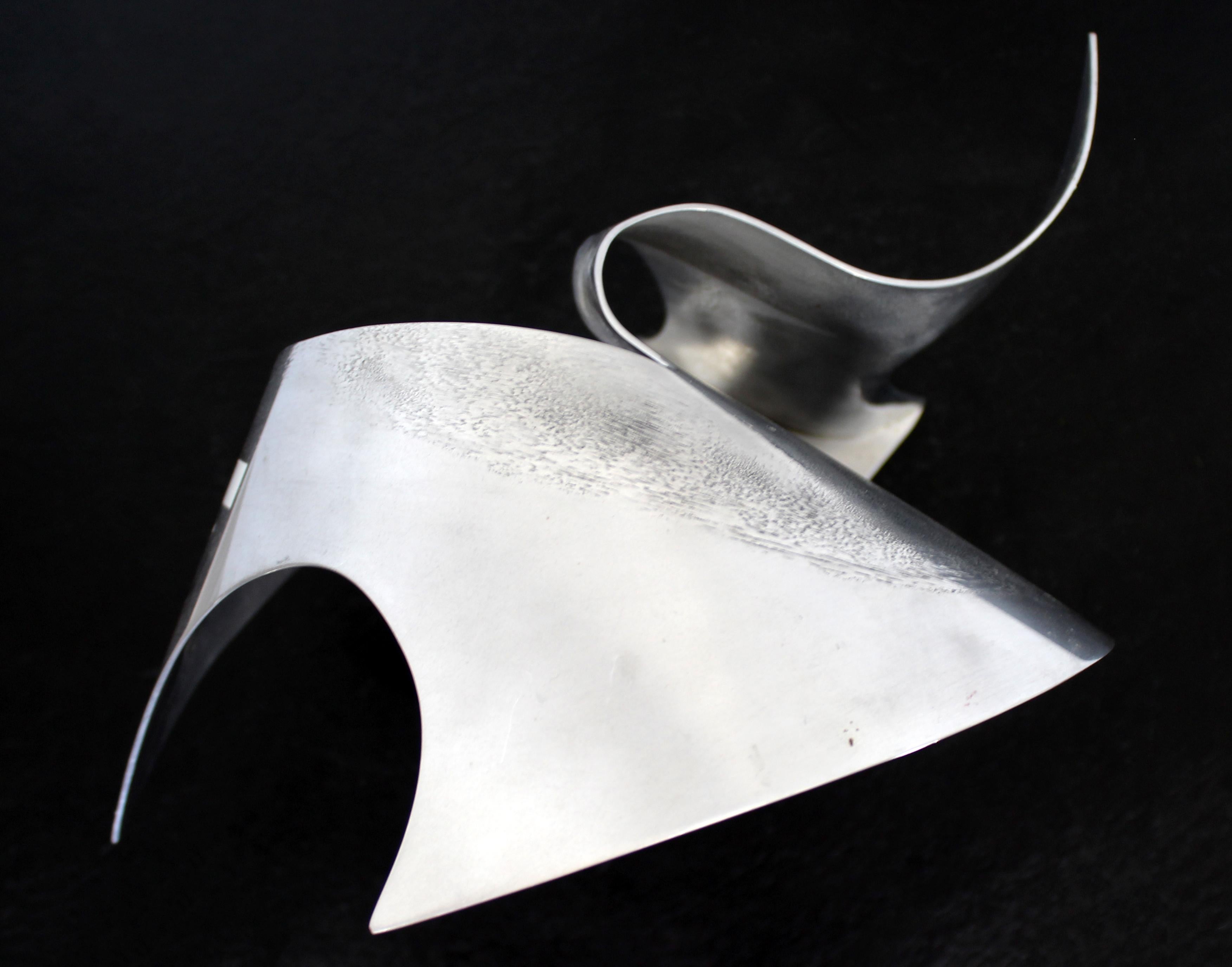 James Nani Gumie 75 Abstract Circular Aluminum Sculpture 2