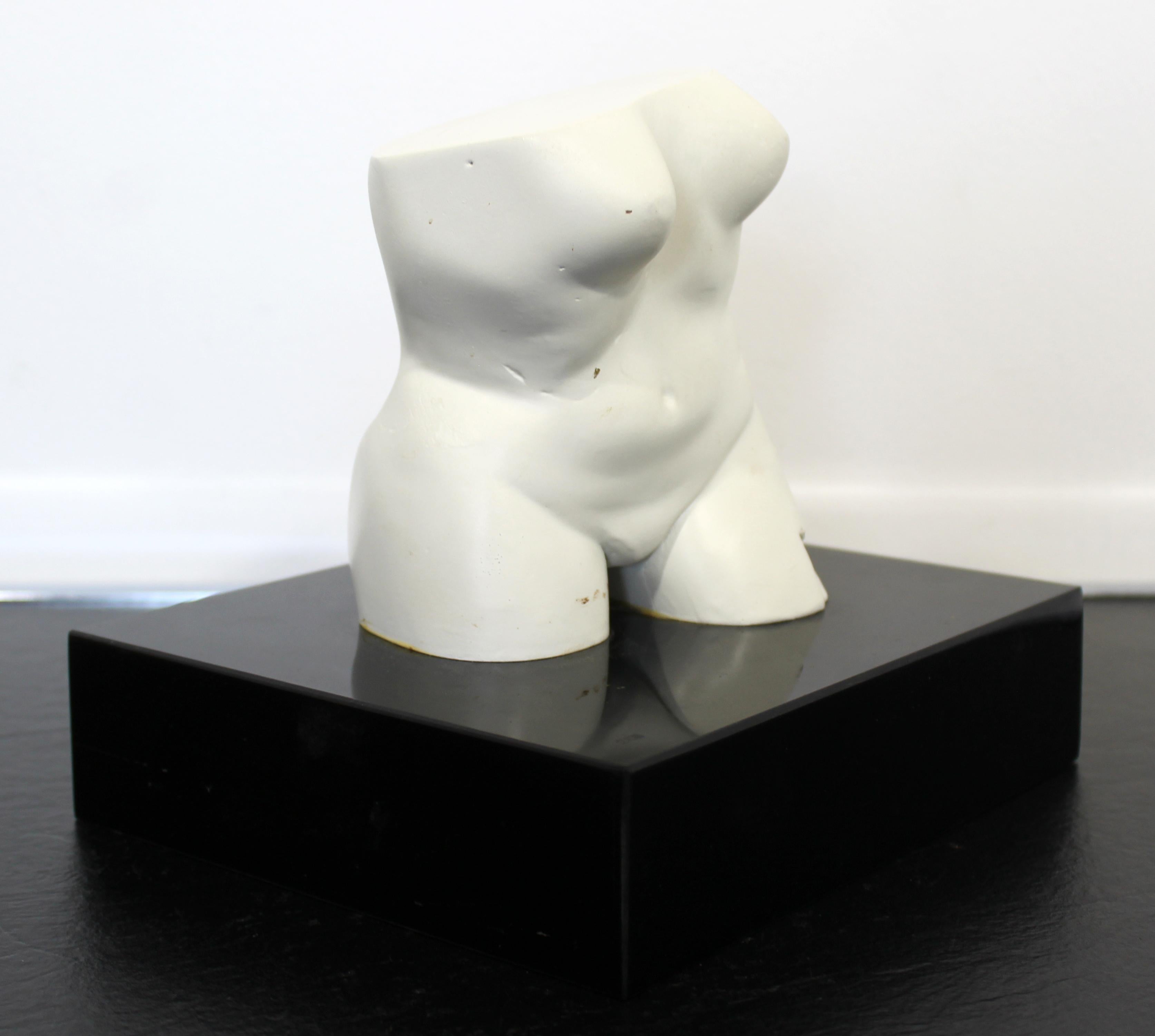 James Nani Joy 57 Mid Century Modern White Torso Sculpture 5