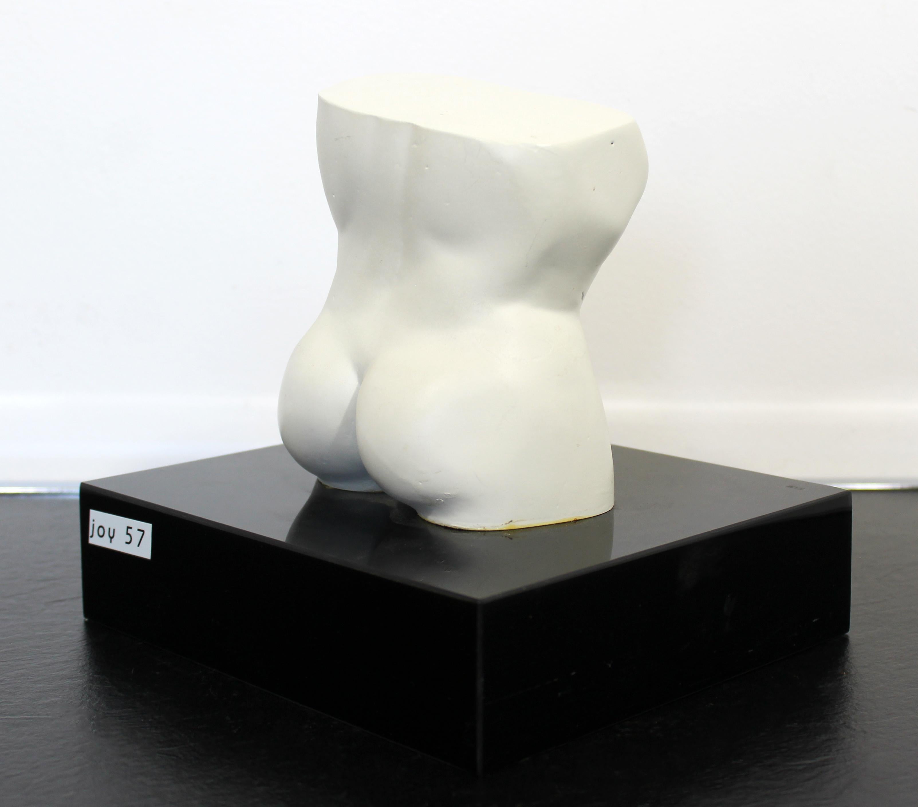 James Nani Joy 57 Mid Century Modern White Torso Sculpture 3