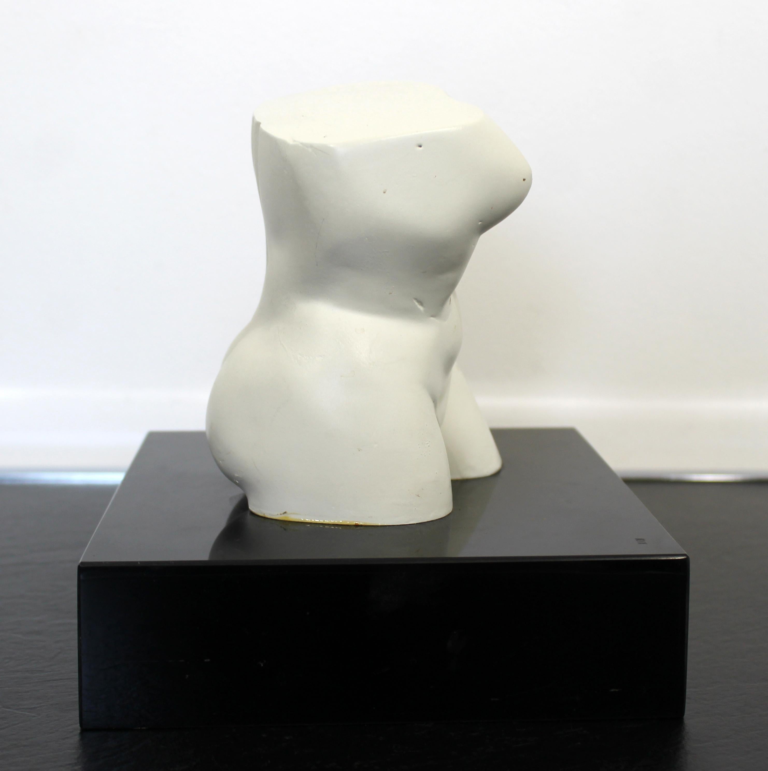 James Nani Joy 57 Mid Century Modern White Torso Sculpture 4
