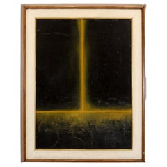 James Nani Lights on Double Horizon Oil Painting 1965