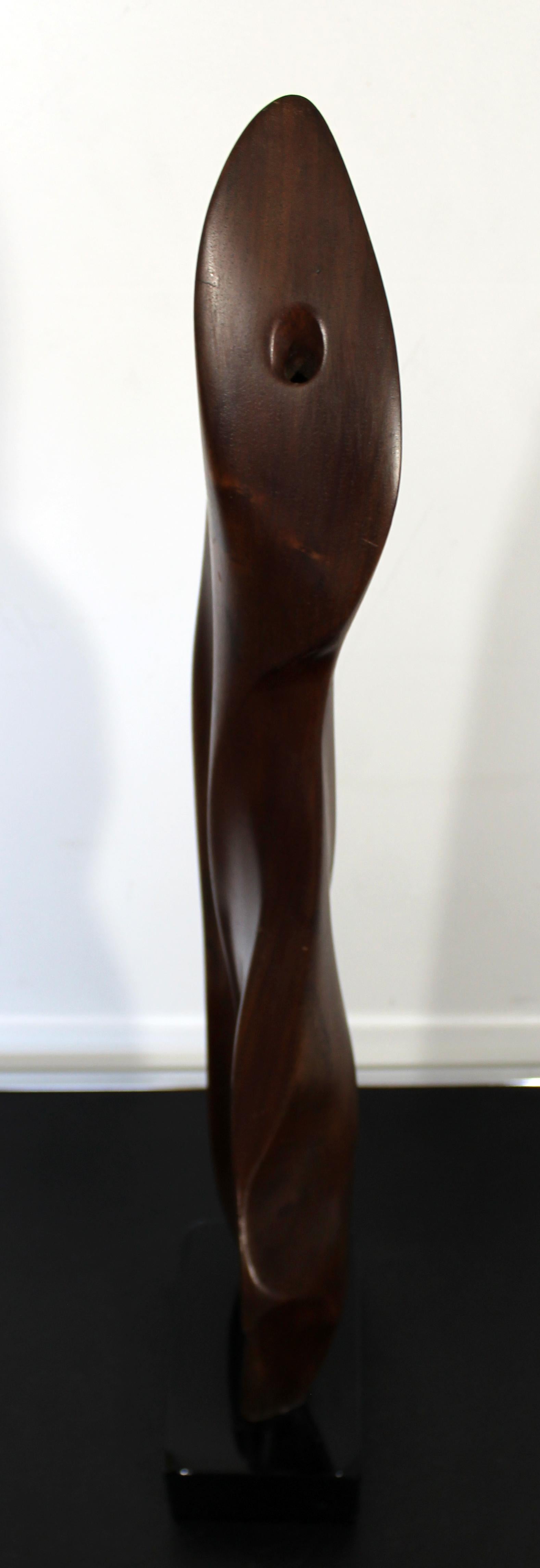 James Nani Madonna 80 Mid-Century Modern Wood Sculpture For Sale 1