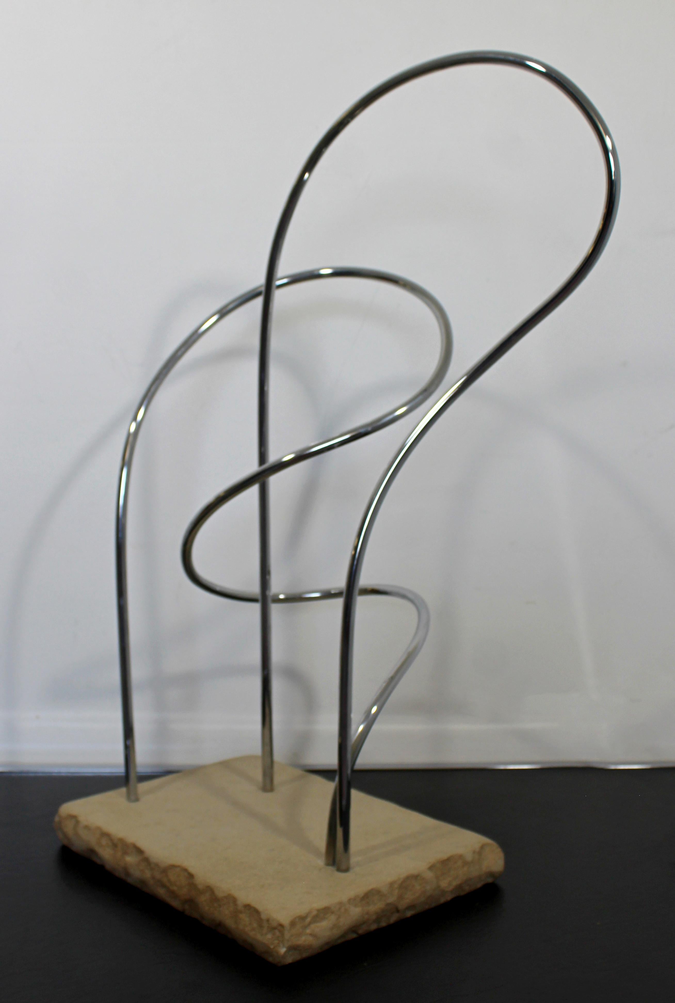 James Nani Untitled Large Metal Wire Interlinked Sculpture For Sale 1