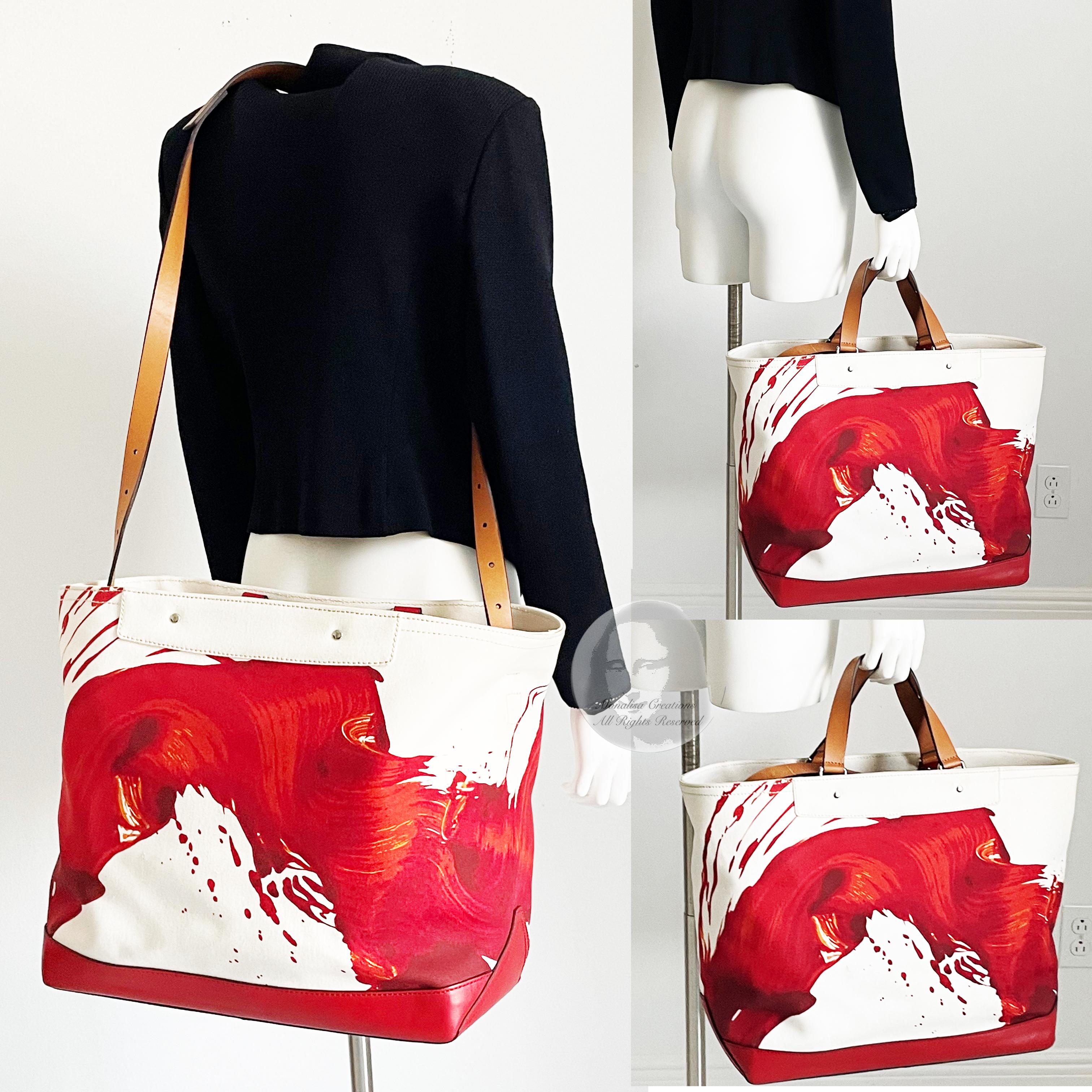 James Nares x Coach Tote Bag XL Crossbody 2012 Limited Edition  1
