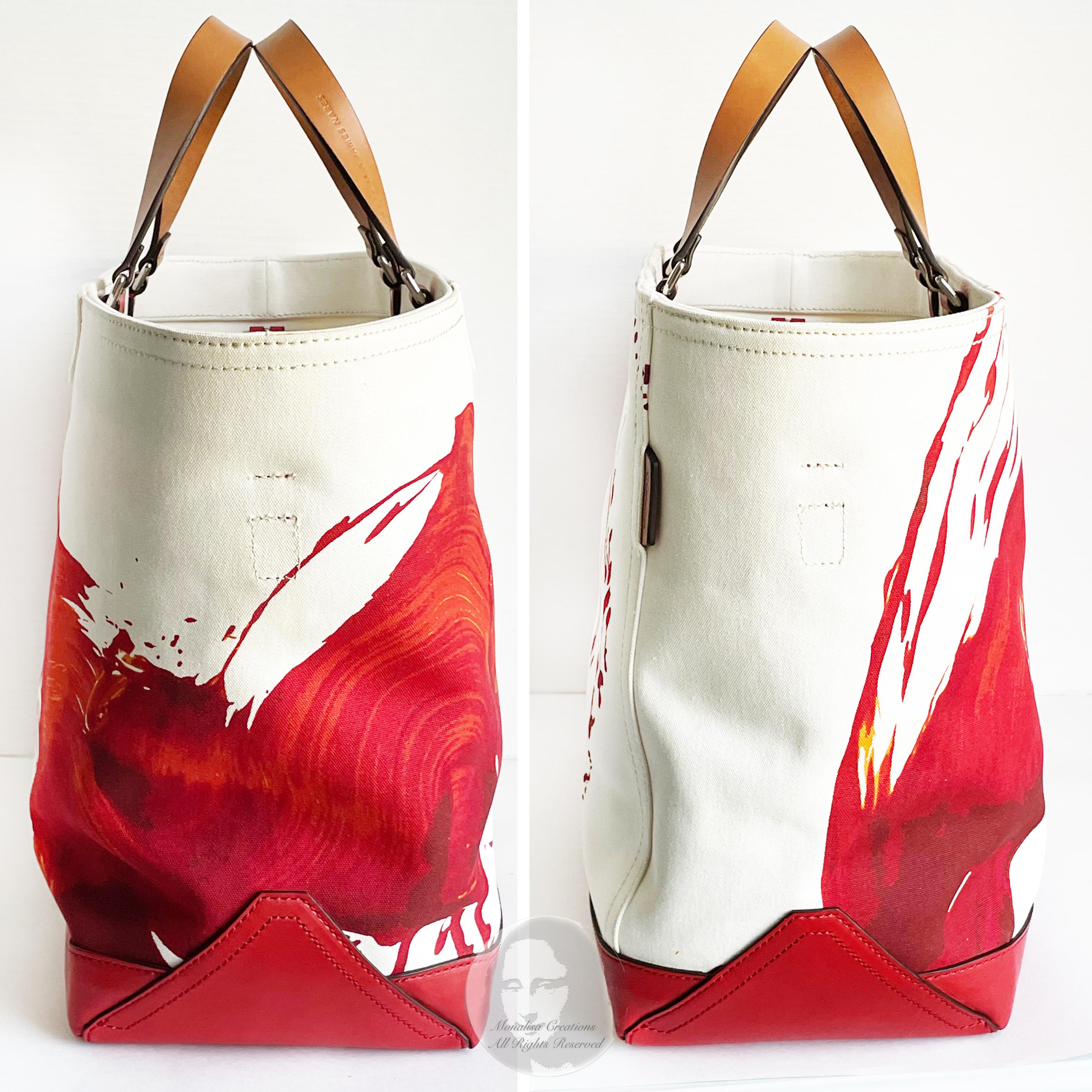 James Nares x Coach Tote Bag XL Crossbody 2012 Limited Edition  2