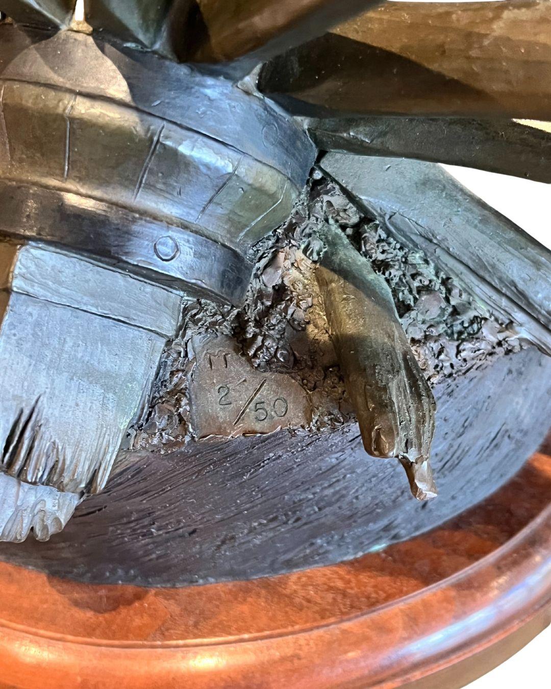 Soldat de la guerre civile Bronze intitulé 