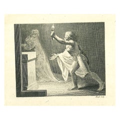 El Descubrimiento - Aguafuerte de James Neagle - 1810