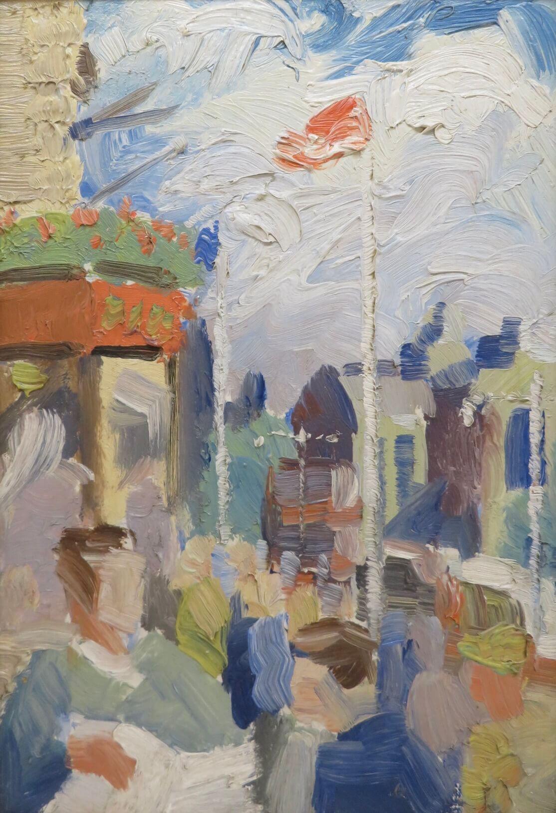 James Nigel McIsaac (1911-1995) Schottisches ÖLGEMÄLDE 